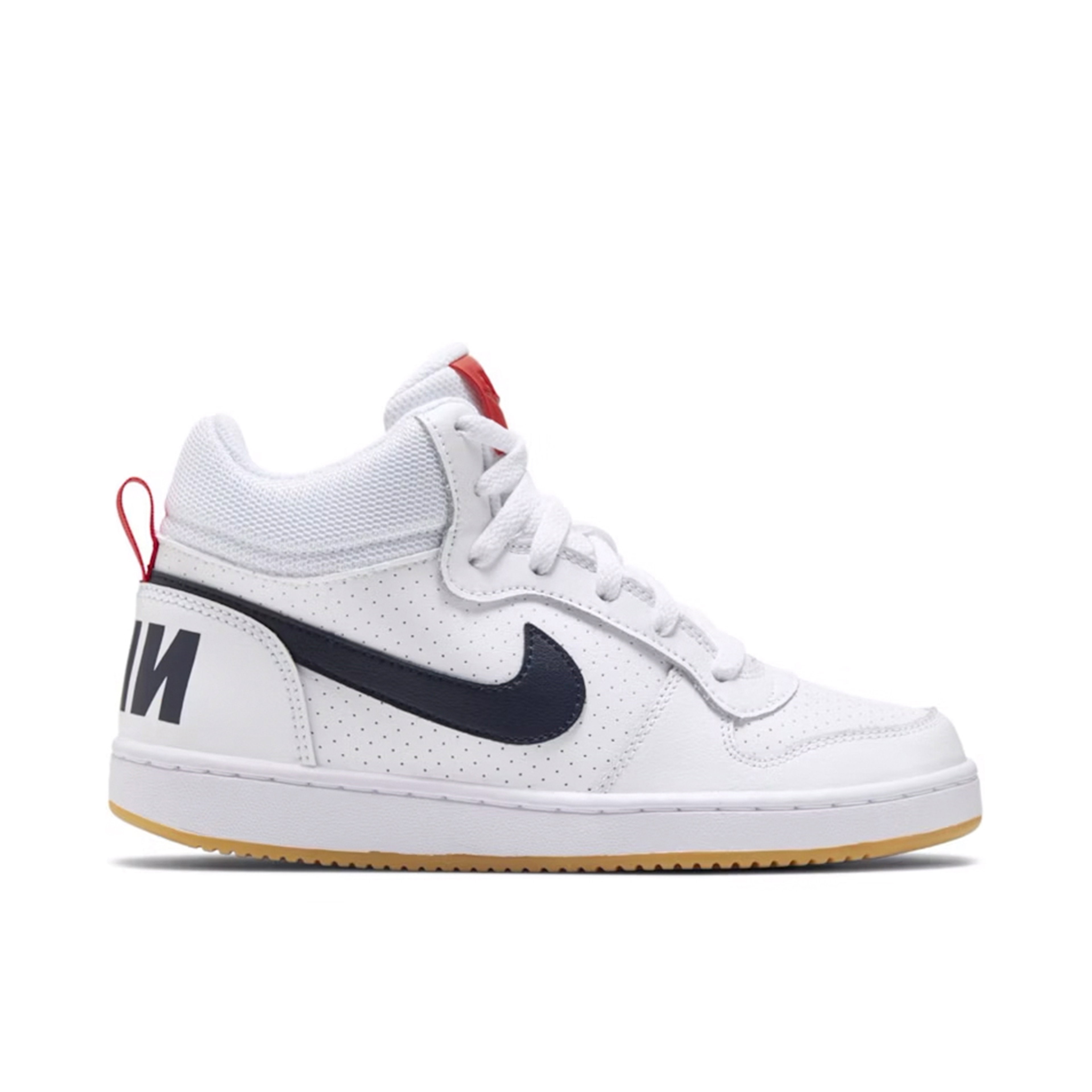 Nike Court Borough Mid White Obsidian GS