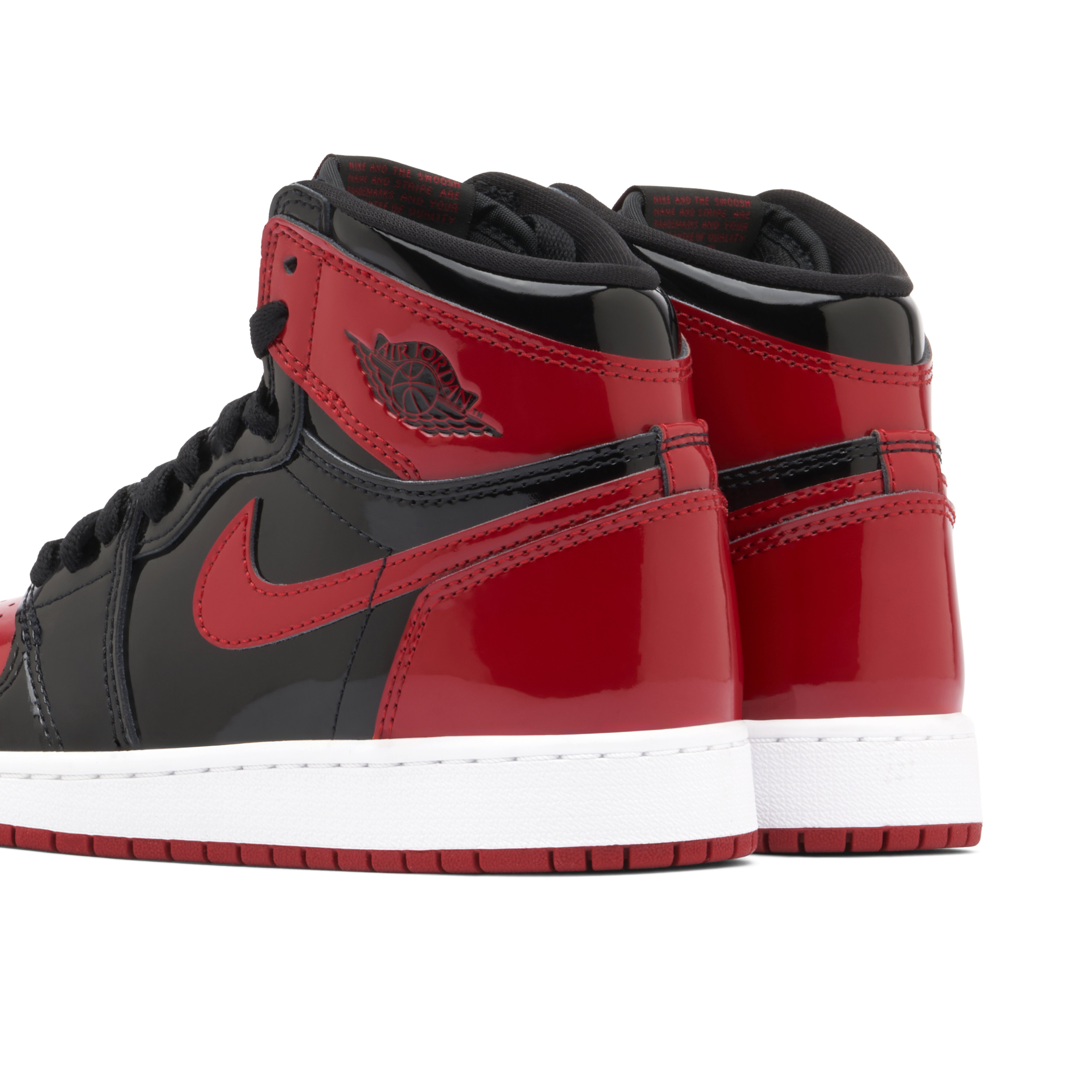 Air Jordan 1 High OG Patent Bred GS | 575441-063 | Laced