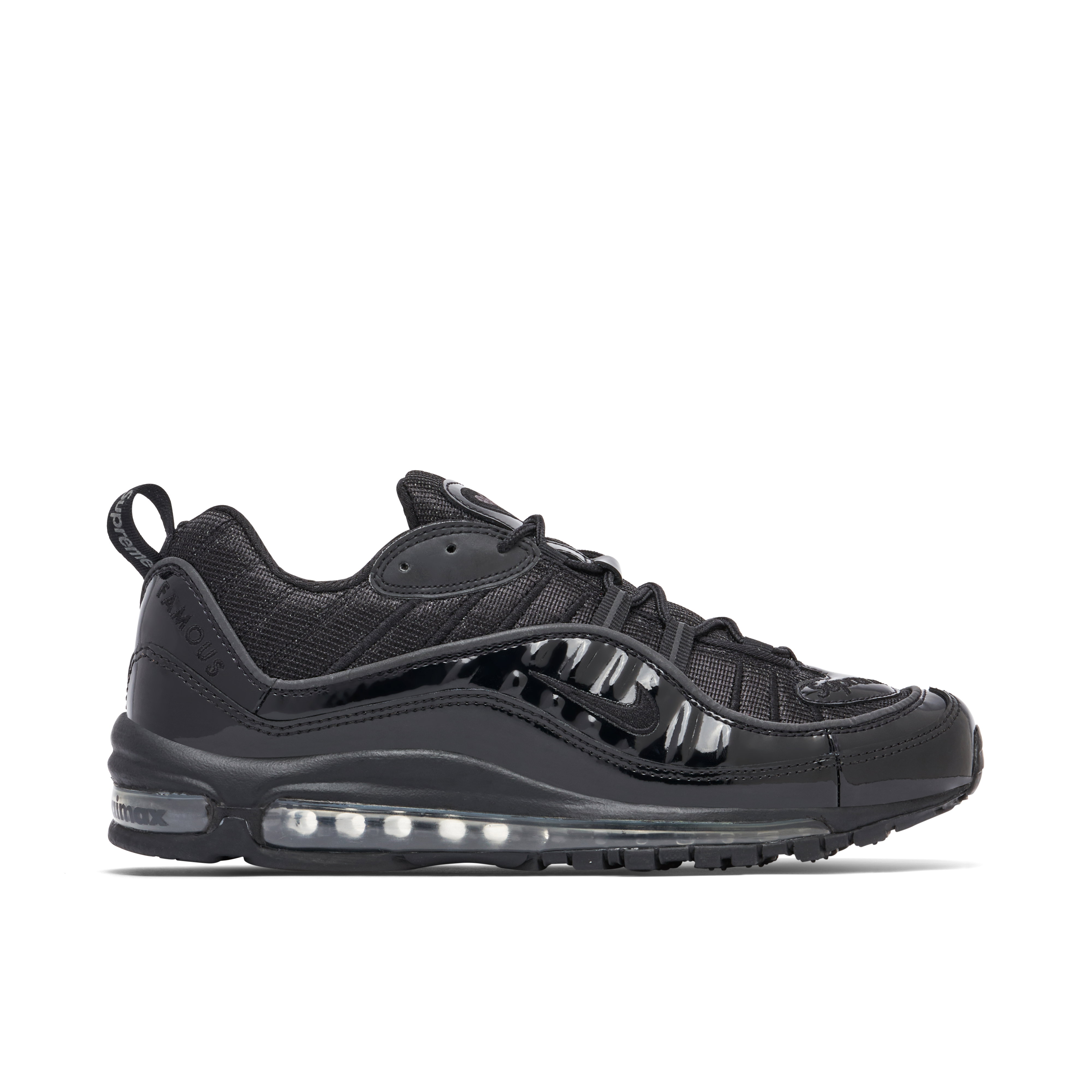 Air Max 98 x Supreme Black | 844694-001 | Laced