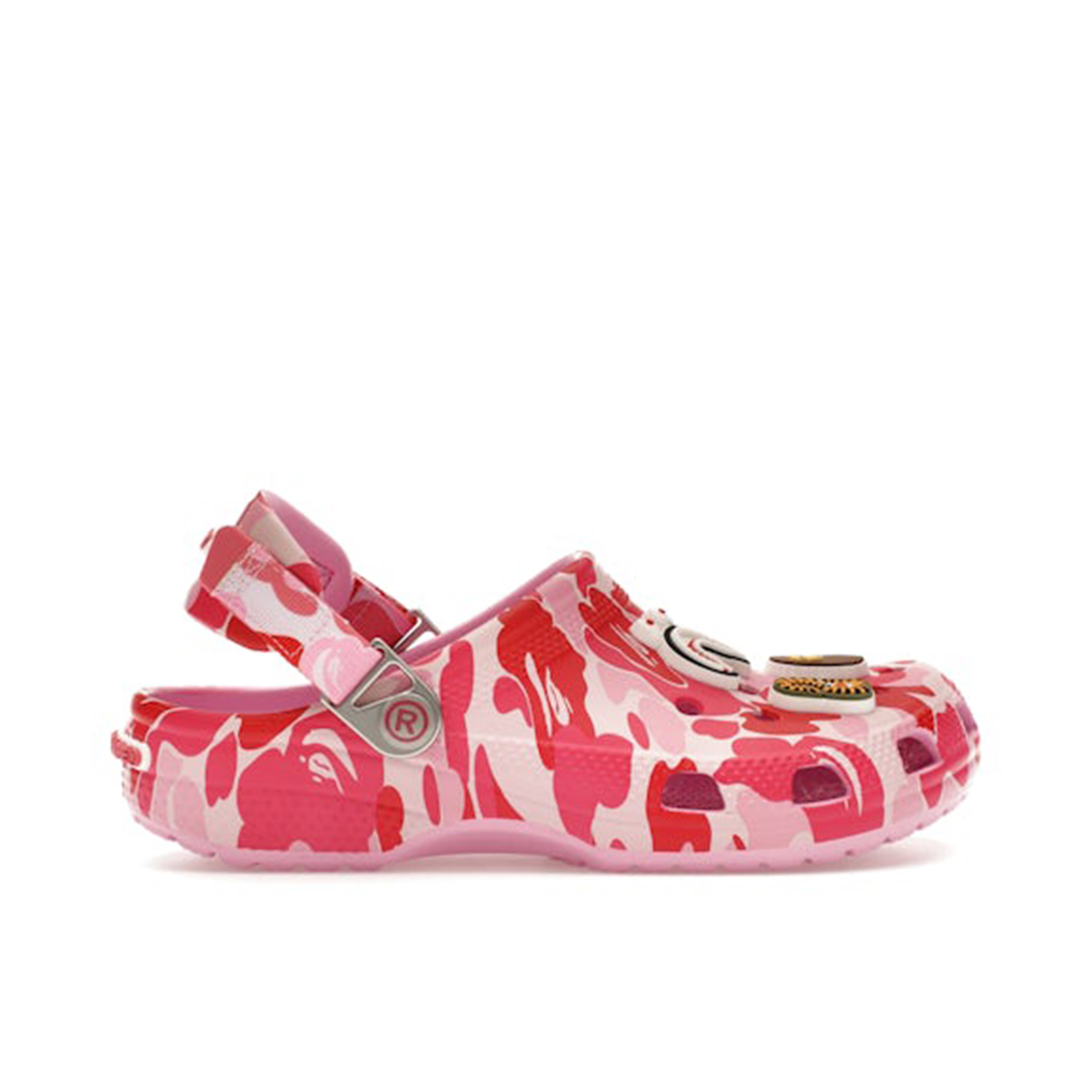 Crocs Classic Clog A Bathing Ape ABC Camo Pink Kids