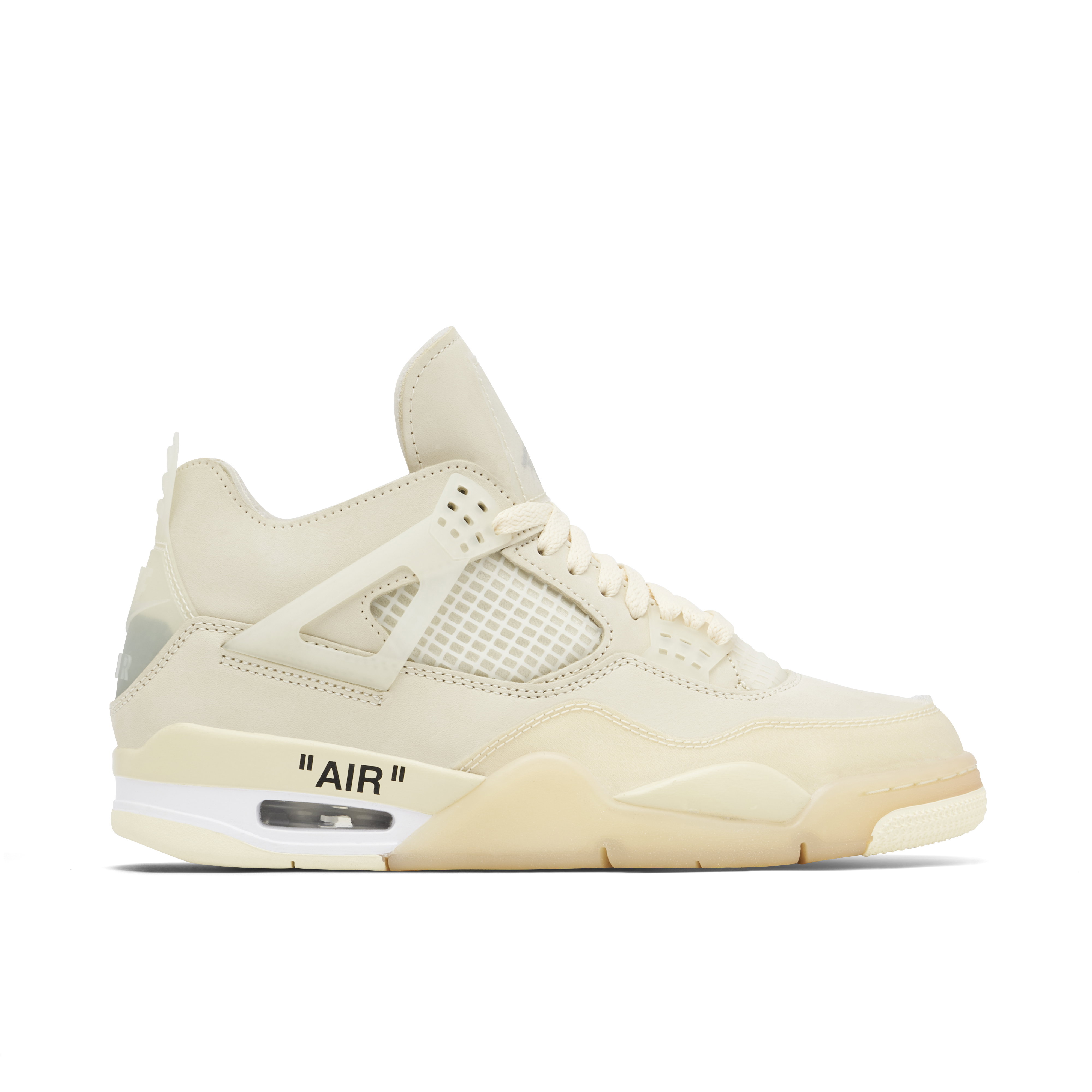 AIR JORDAN4 Off-White　セイル Air Jordan 4 Retro Off-White Sail Womens | CV9388-100 | Laced