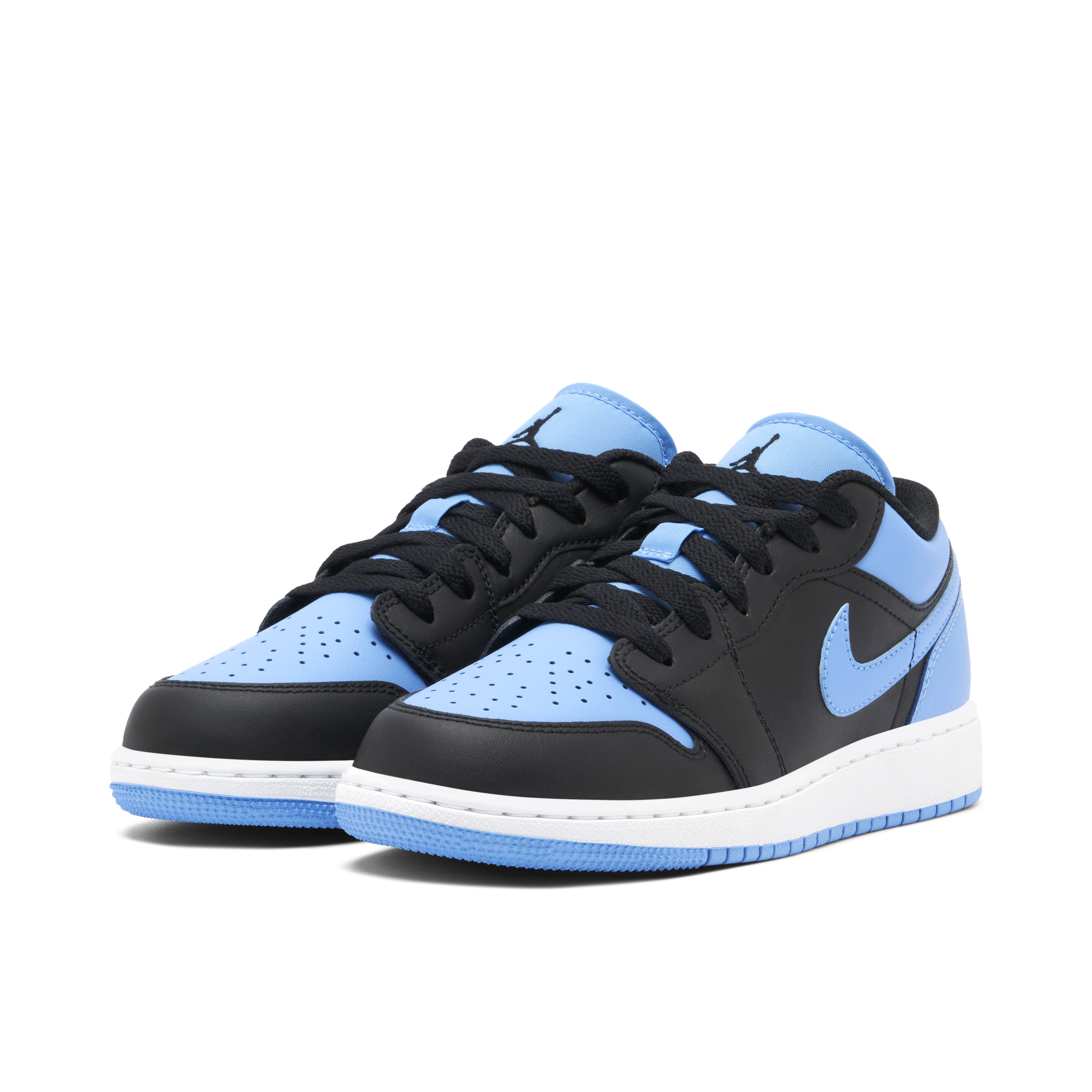 Air Jordan 1 Low Black University Blue GS | 553560-041 | Laced