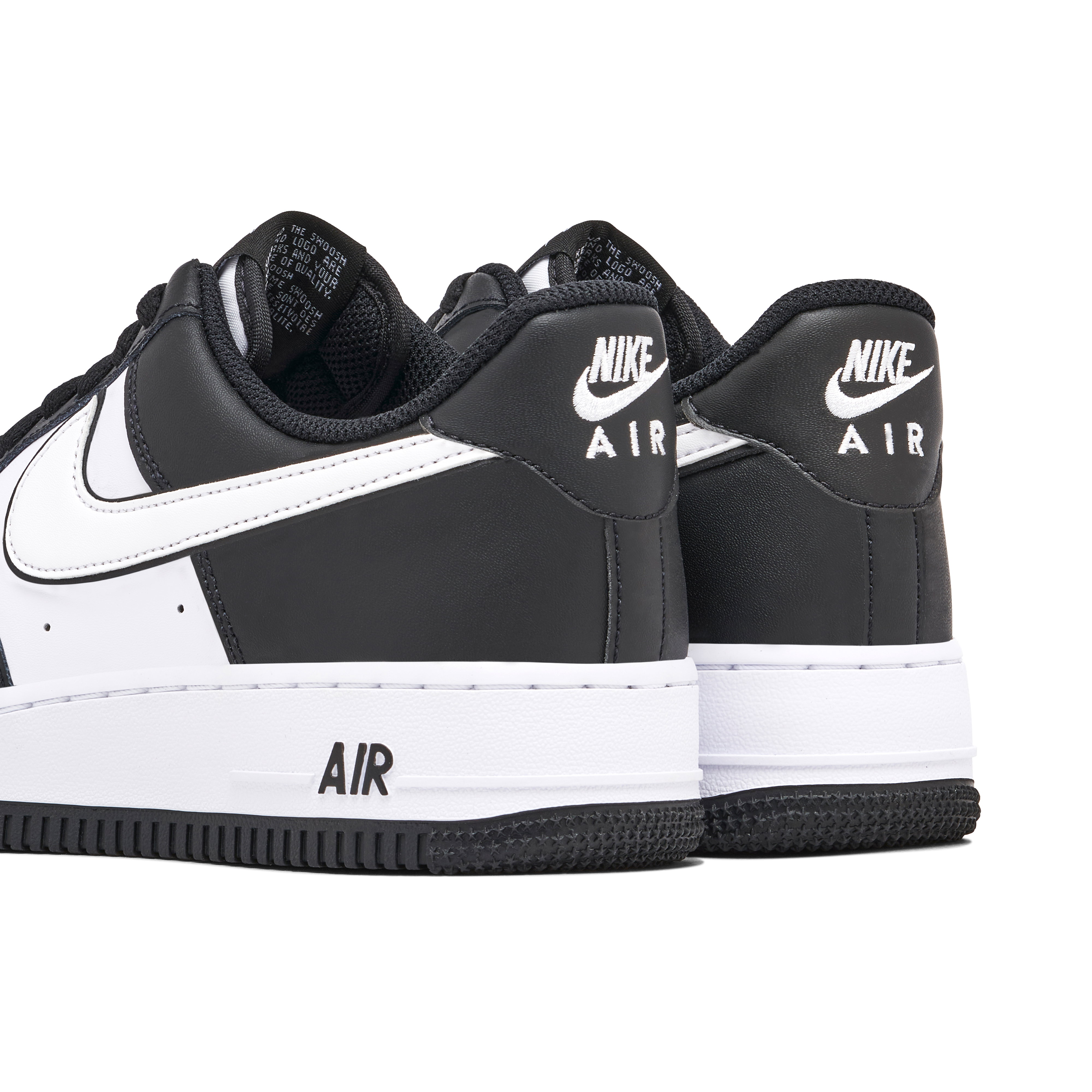 Nike Air Force 1 07 Low White Swoosh Panda | DV0788-001 | Laced