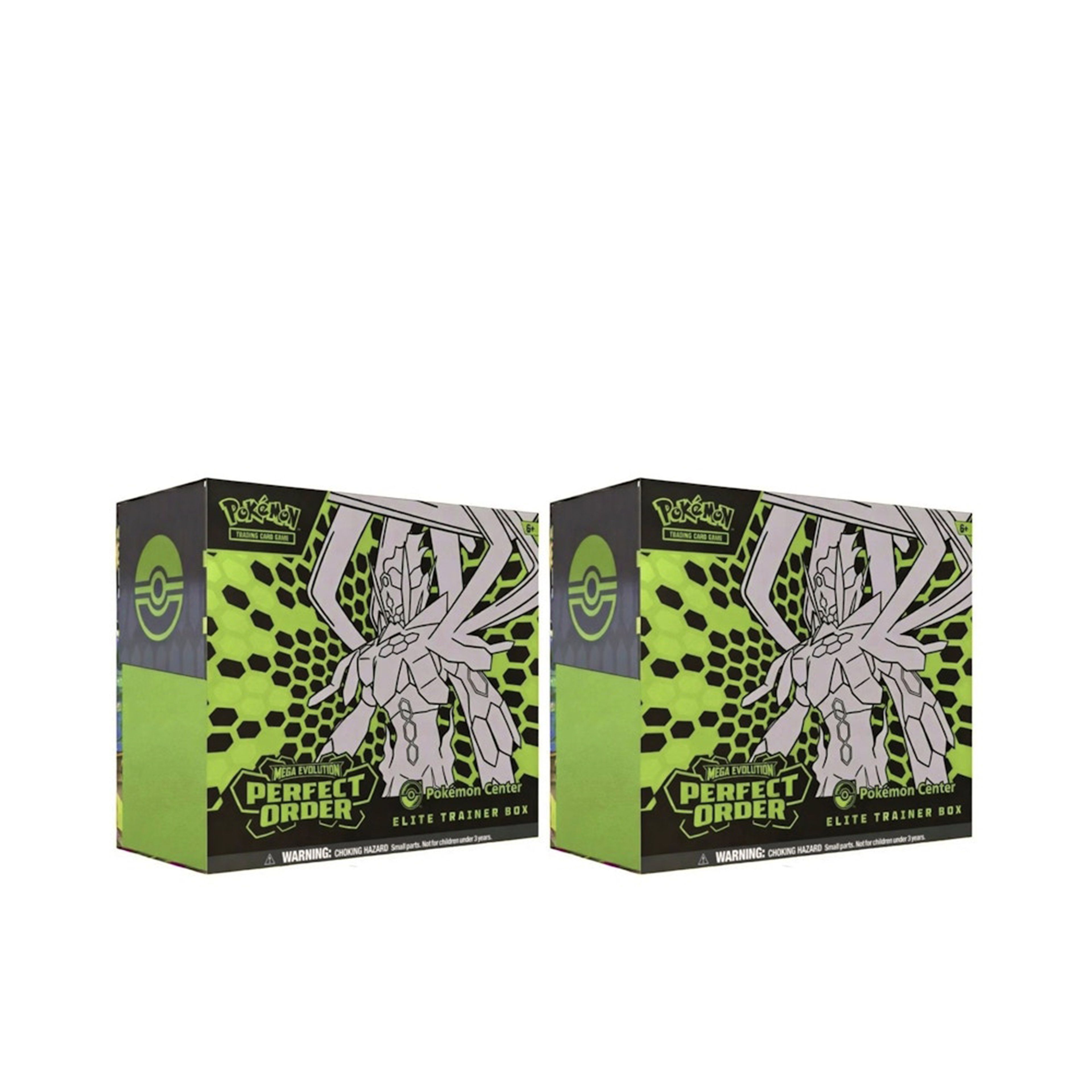 2026 Pokémon Mega Evolution Perfect Order Pokemon Center Elite Trainer Box 2x Lot