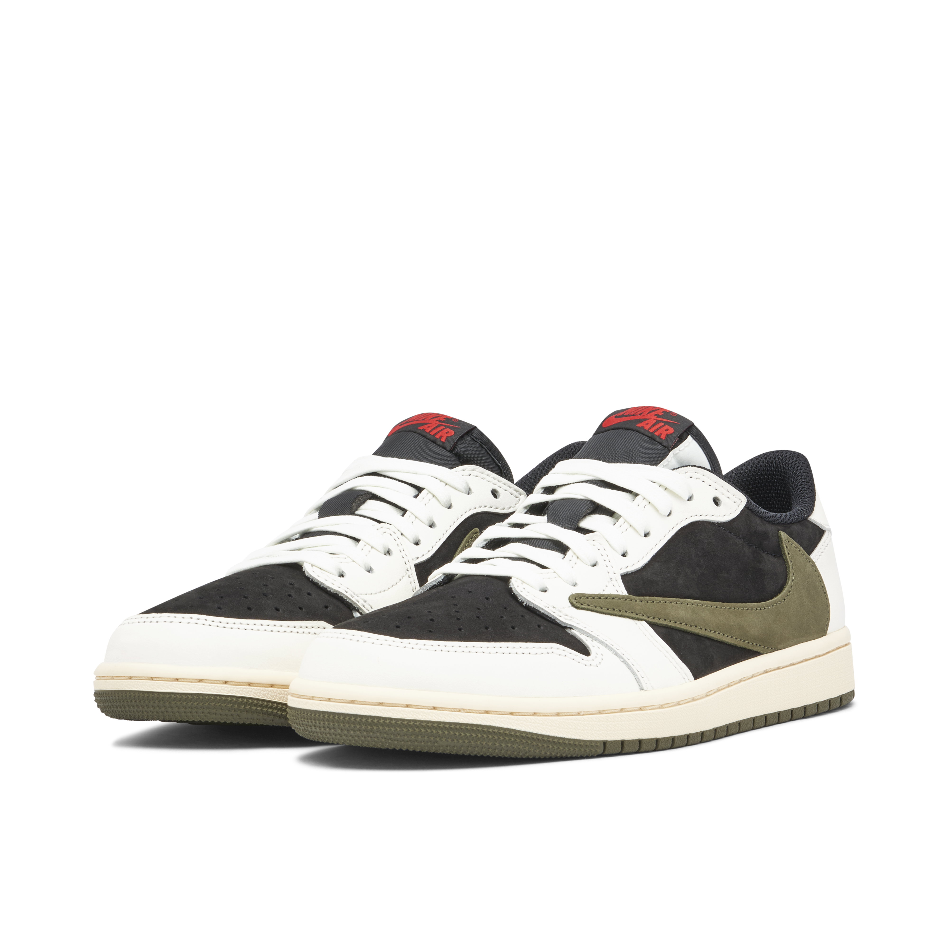 Air Jordan 1 Low OG SP x Travis Scott Olive Womens | DZ4137-106