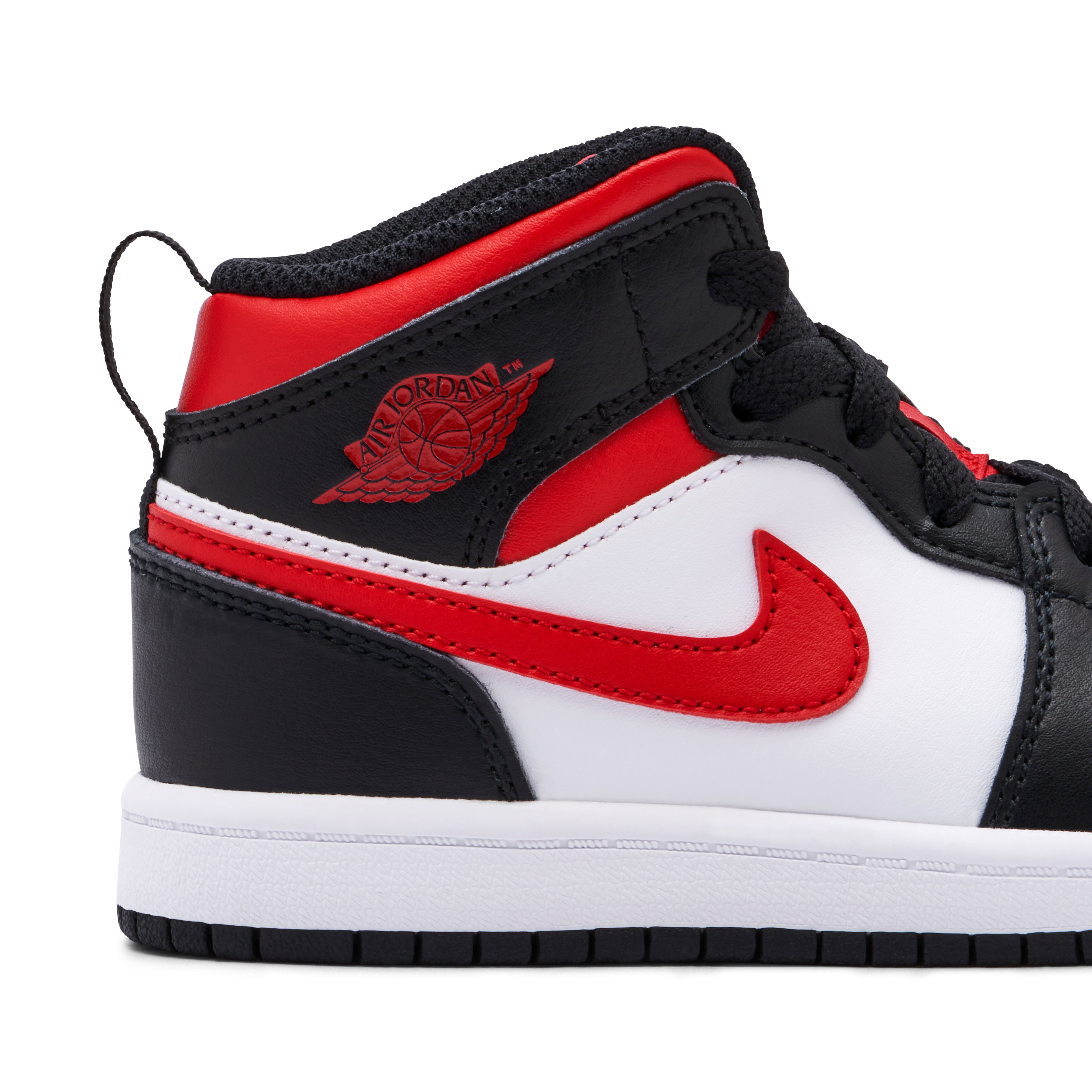 Air Jordan 1 Mid Alternate Bred Toe PS