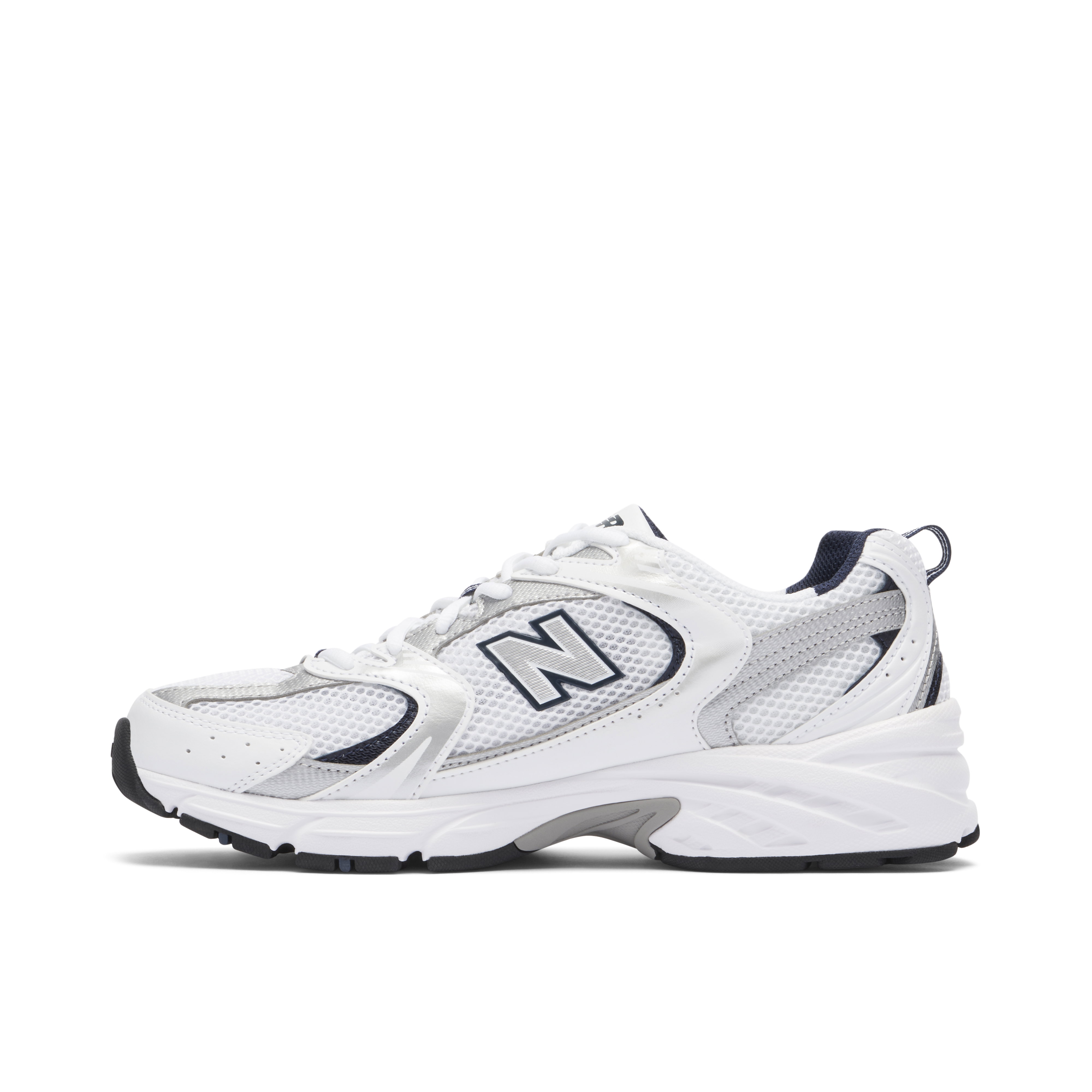 New Balance 530 White Silver Navy | MR530SG | Laced
