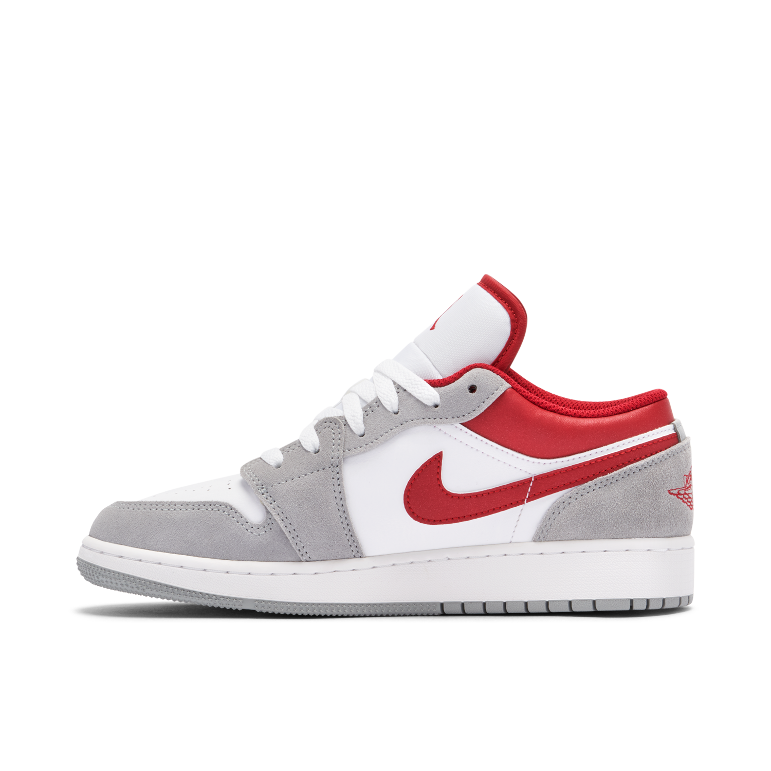 Air Jordan 1 Low Grey Red GS