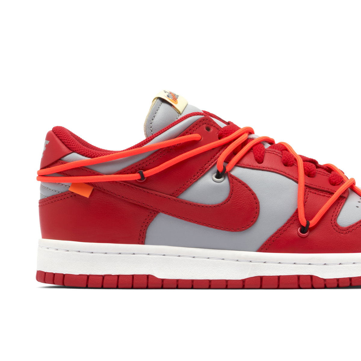 Off-White x Nike SB Dunk Low Red | CT0856-600 | Laced