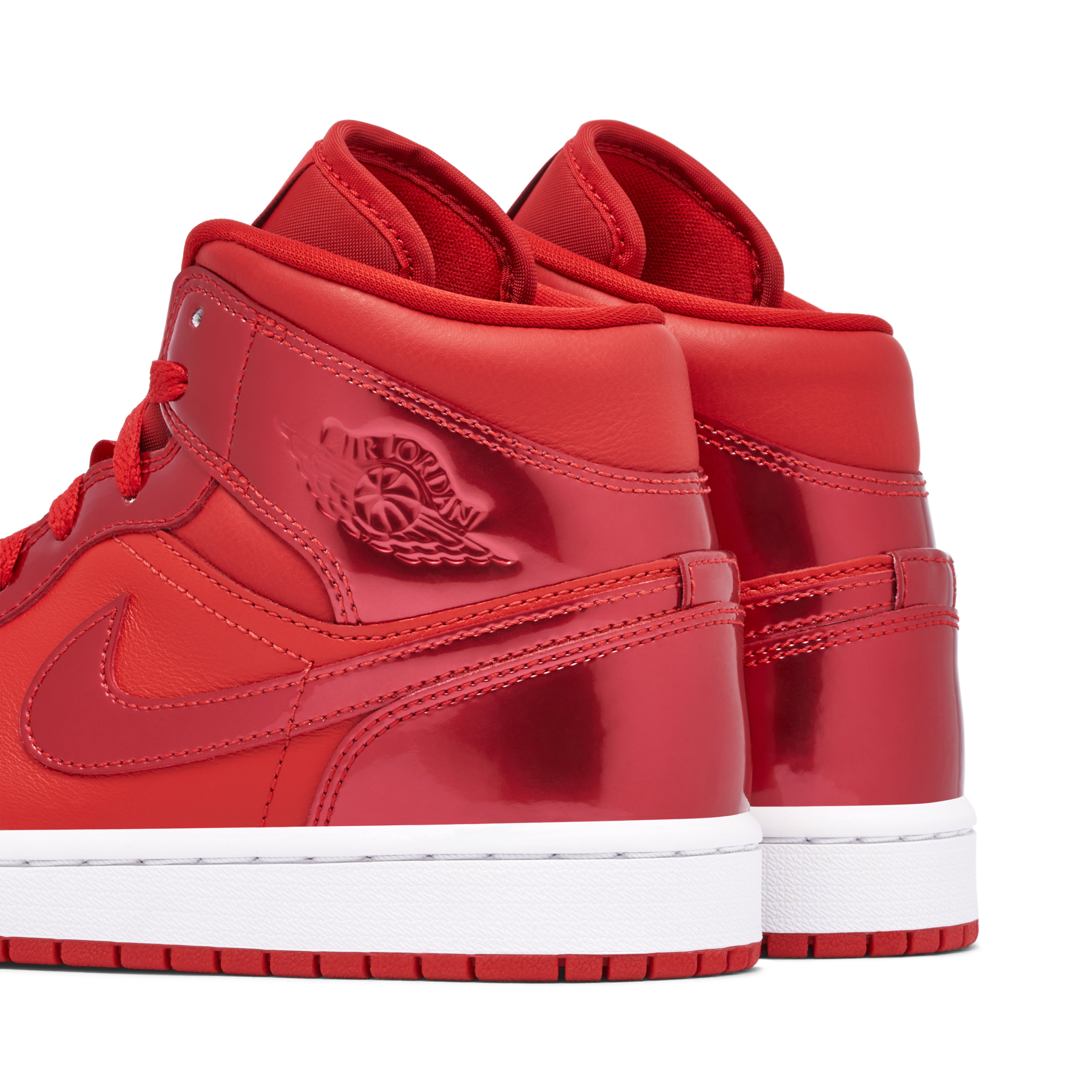 Air Jordan 1 Mid SE Red Pomegranate Womens | DH5894-600 | Laced