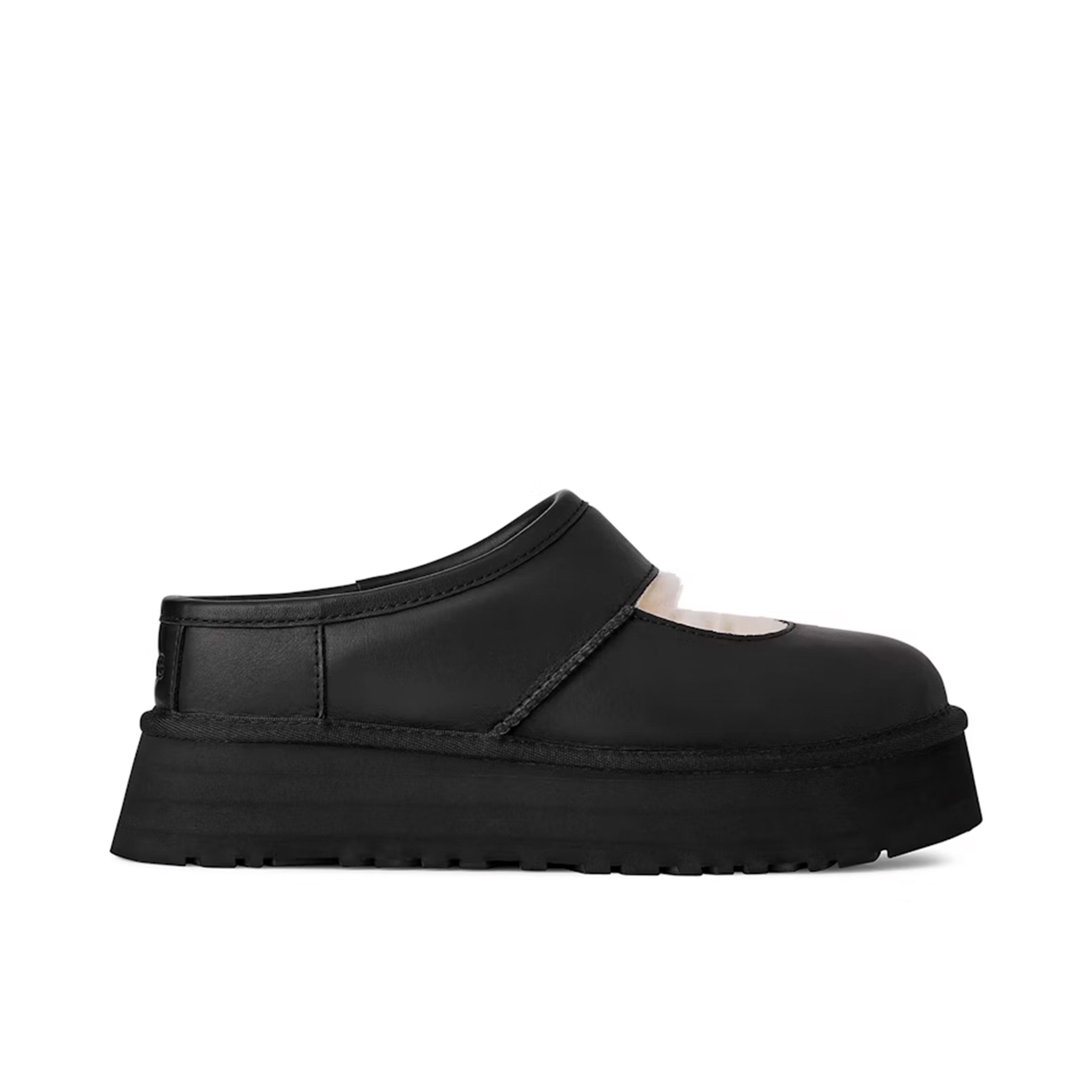 UGG Bea Mary Jane Leather Black Womens