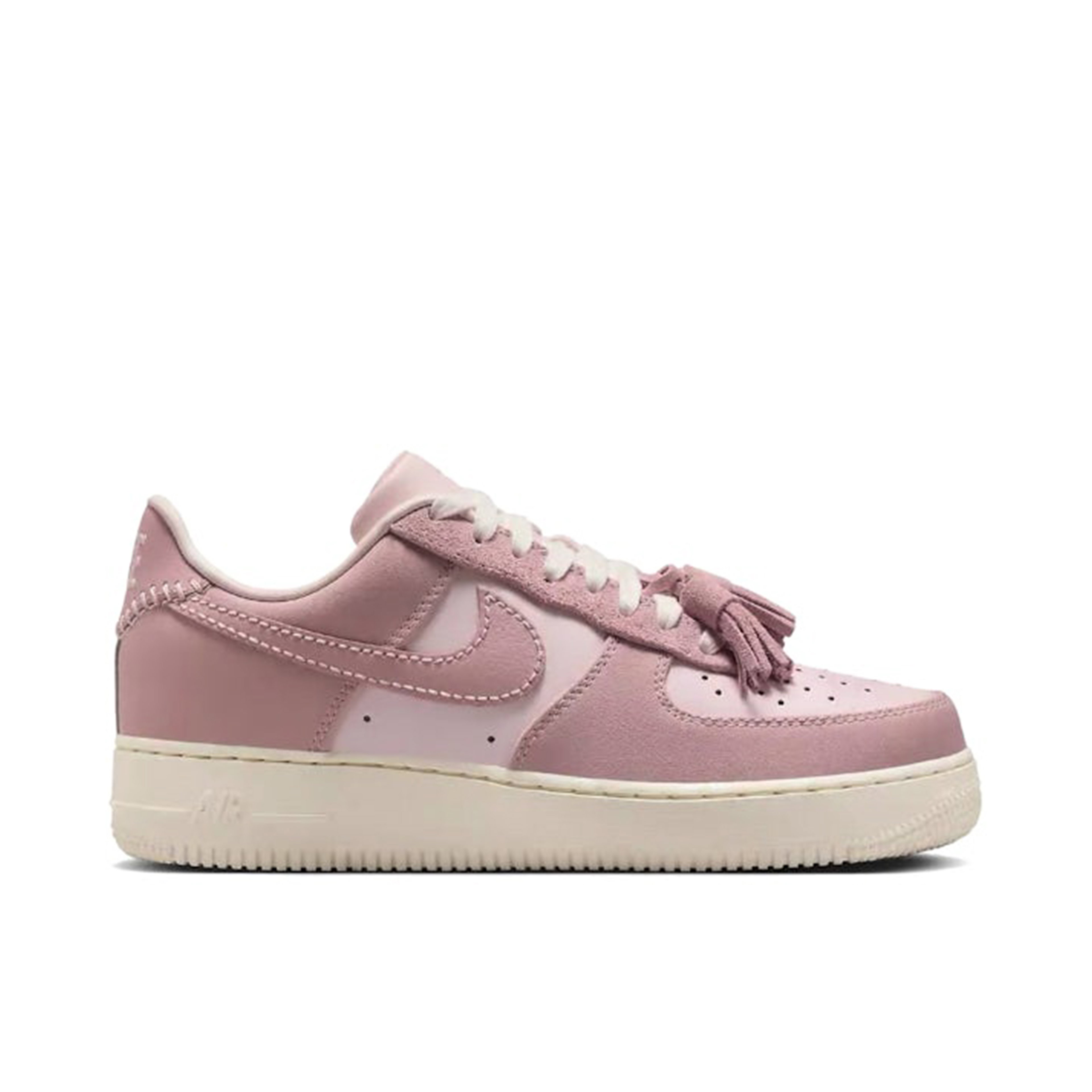 Nike Air Force 1 Low Pink Oxford Tassels Womens