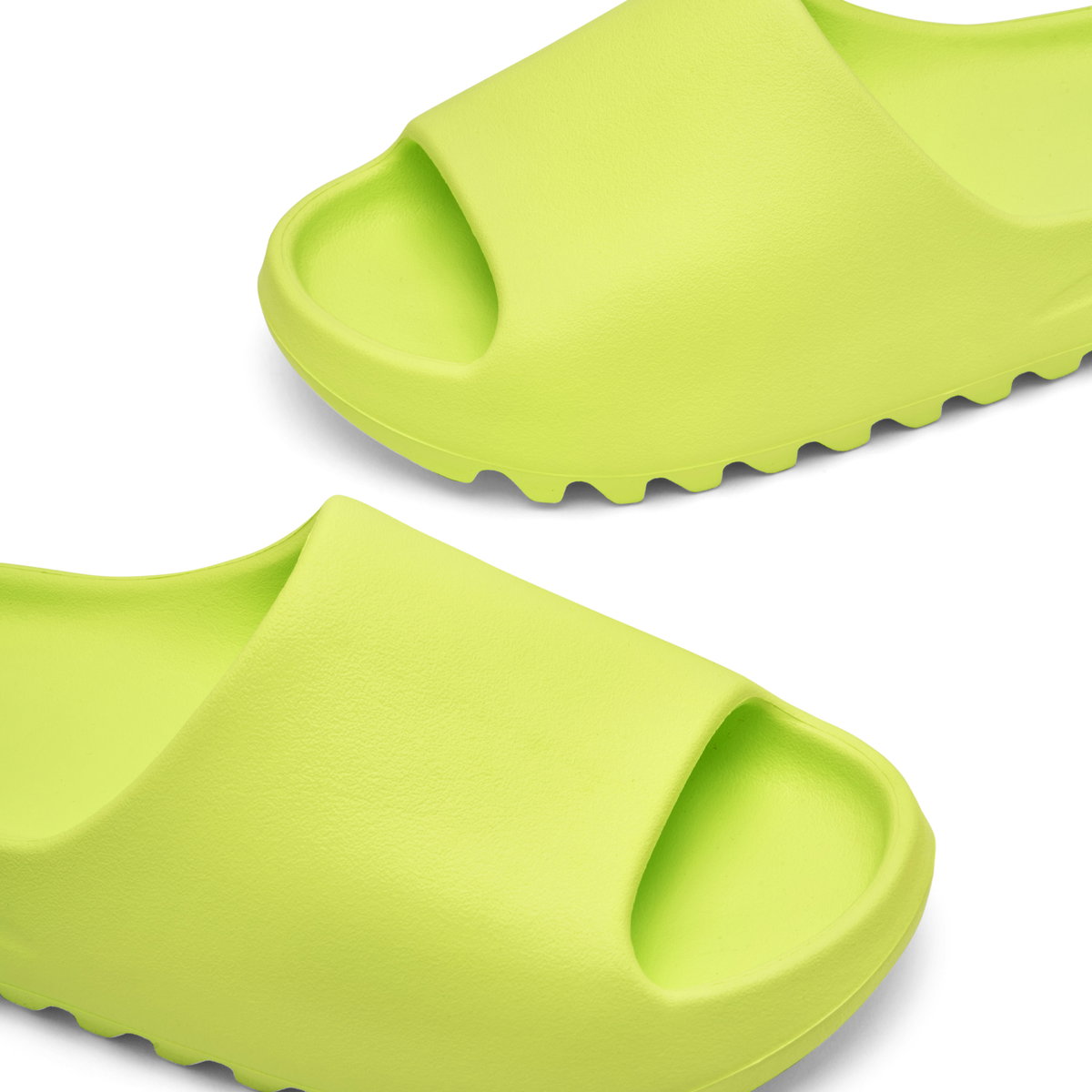 Yeezy Slide Glow Green 2022 | HQ6447 | Laced