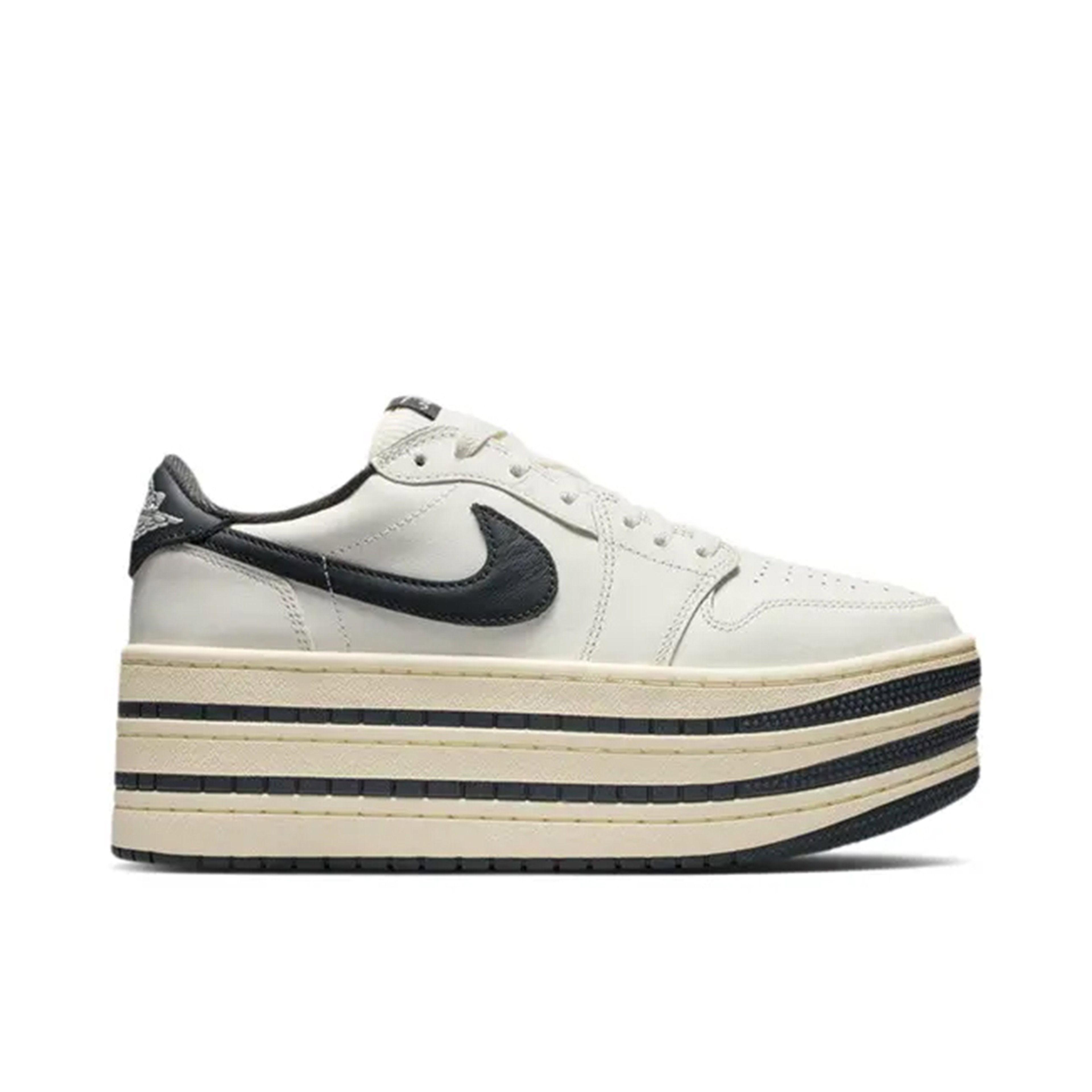 Air Jordan 1 Low Triple Stack Sail Coconut Milk Womens