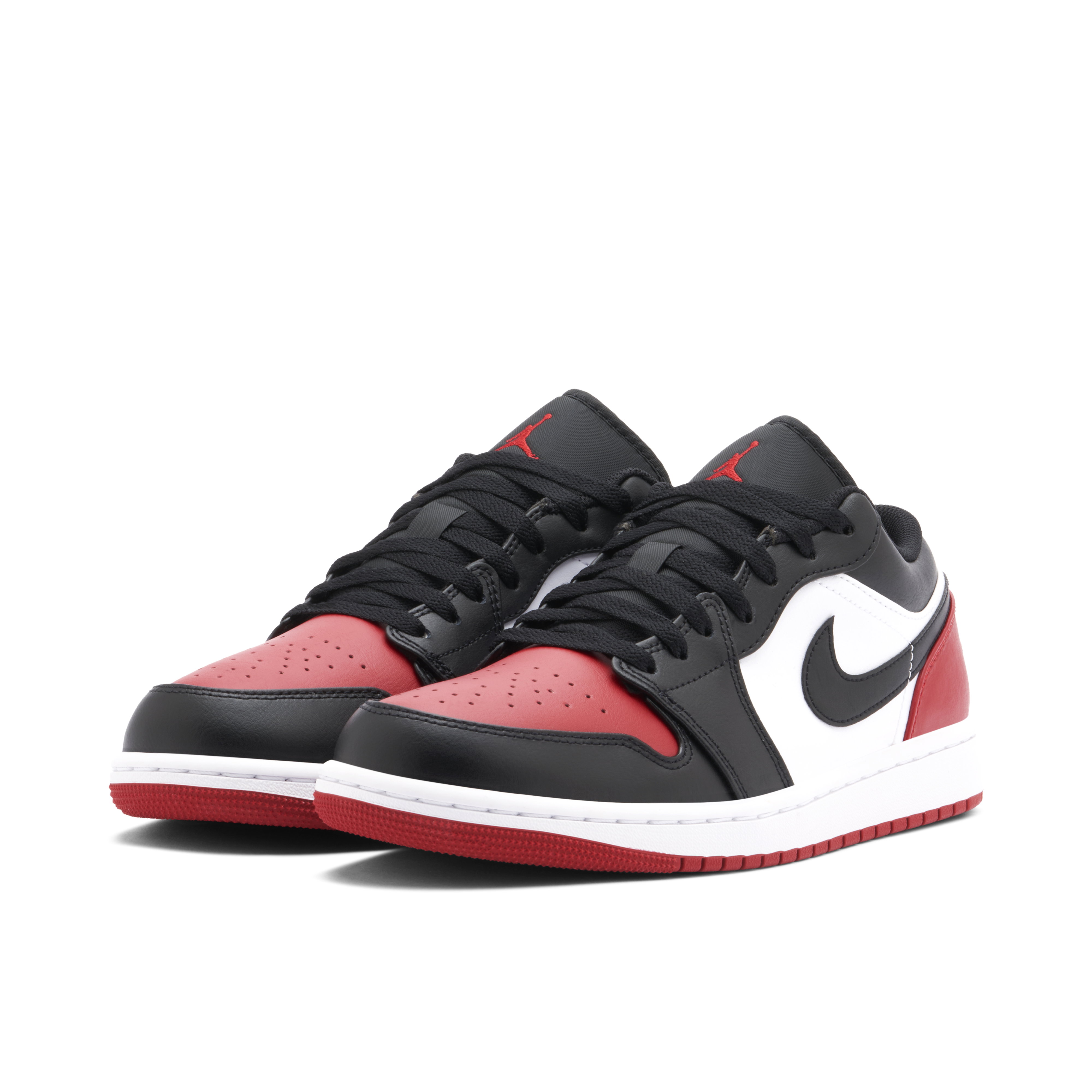 Air Jordan 1 Low Bred Toe 2.0 2023 | 553558-161 | Laced