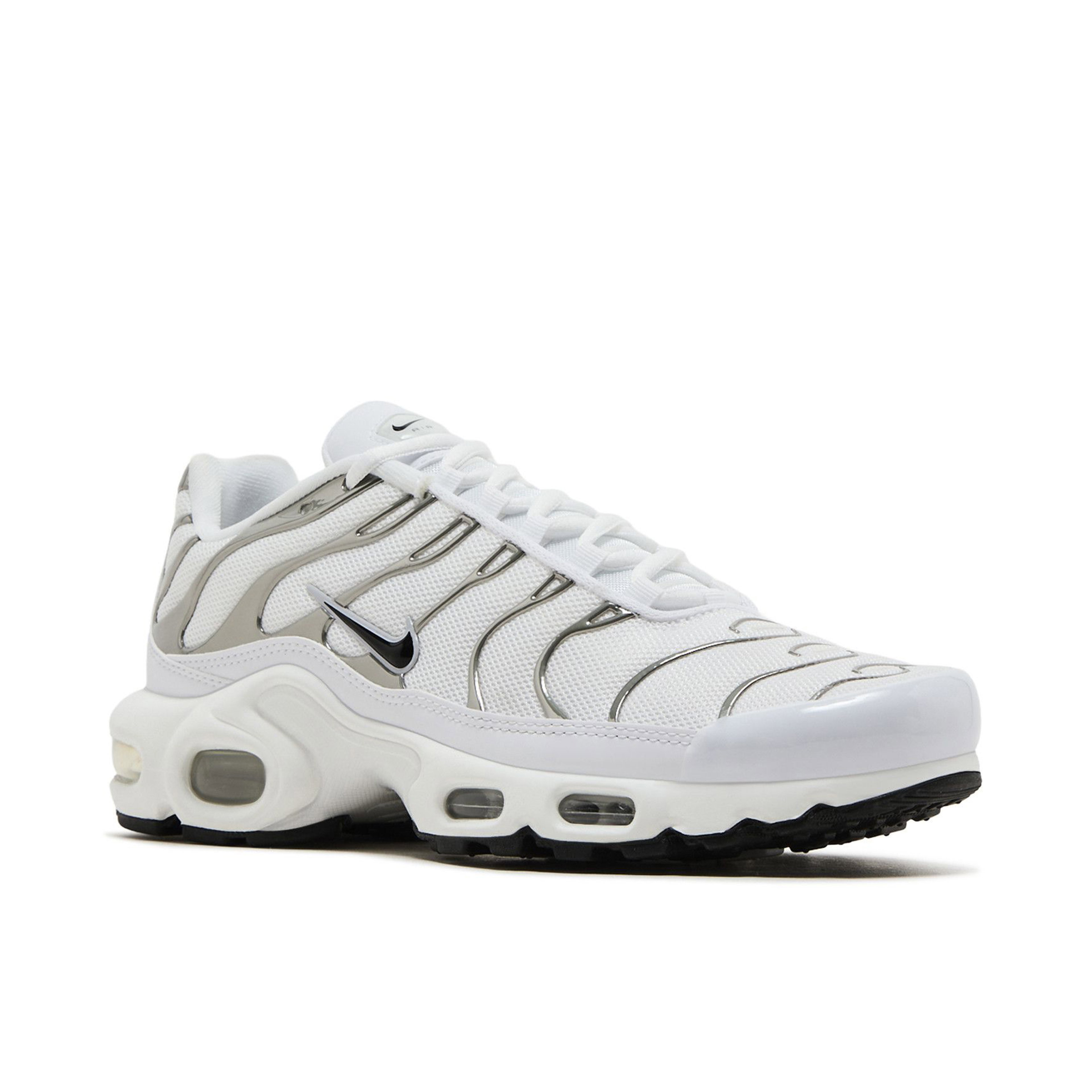 Nike Air Max Plus SE White Metallic Silver Womens