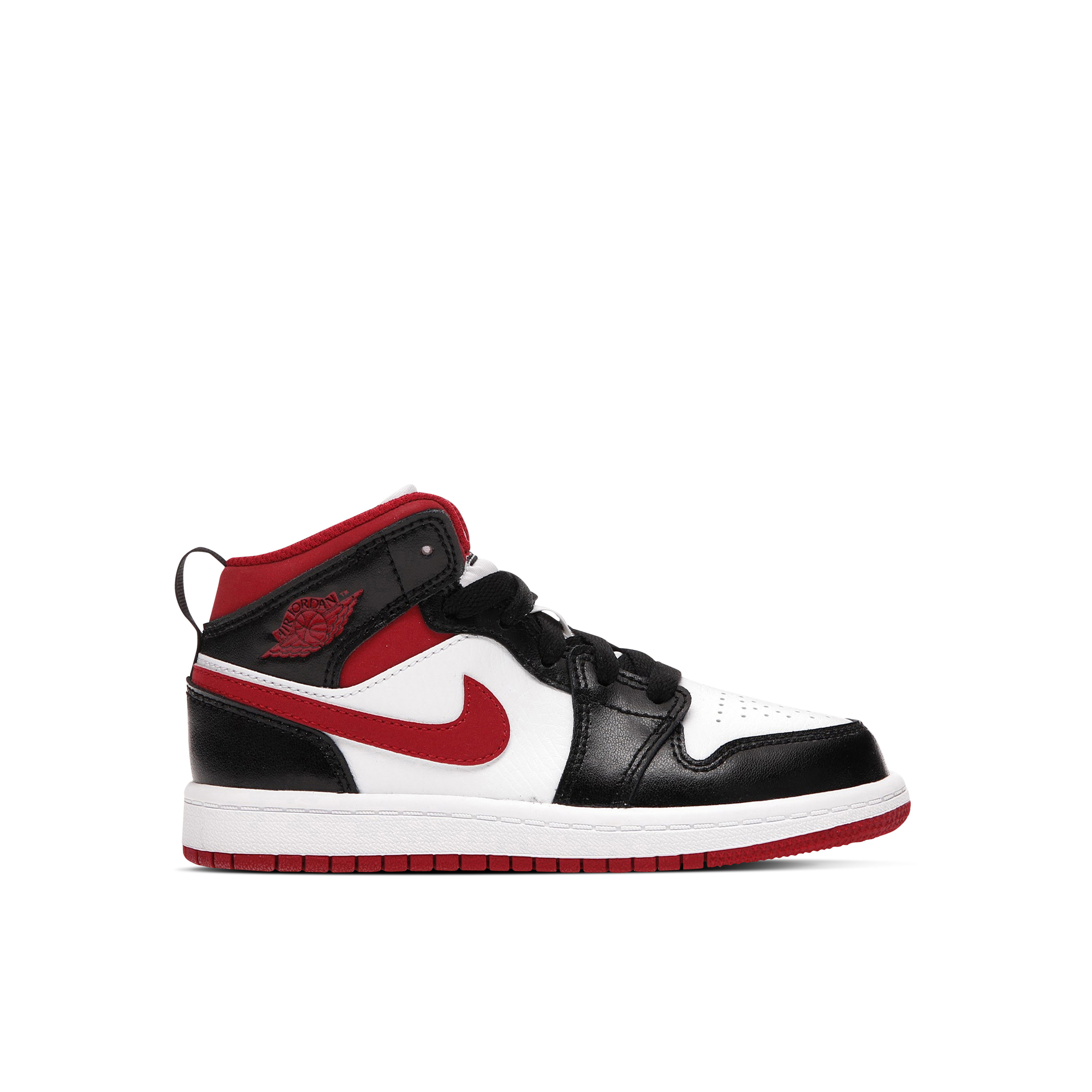 Air Jordan 1 Mid Mid Red Black White PS | 640734-122 | Laced