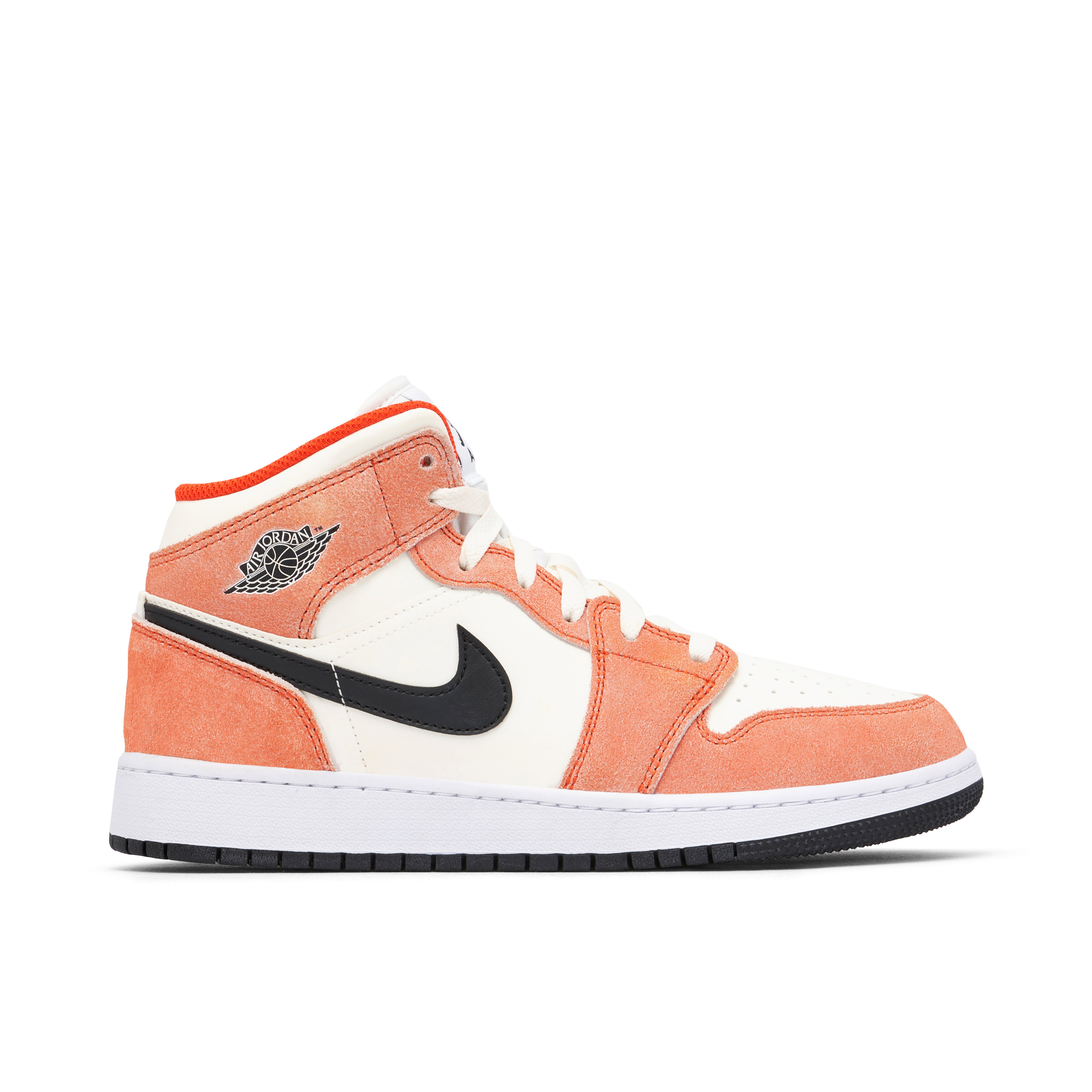 Air Jordan 1 Mid Orange Suede GS | DV1336-800 | Laced