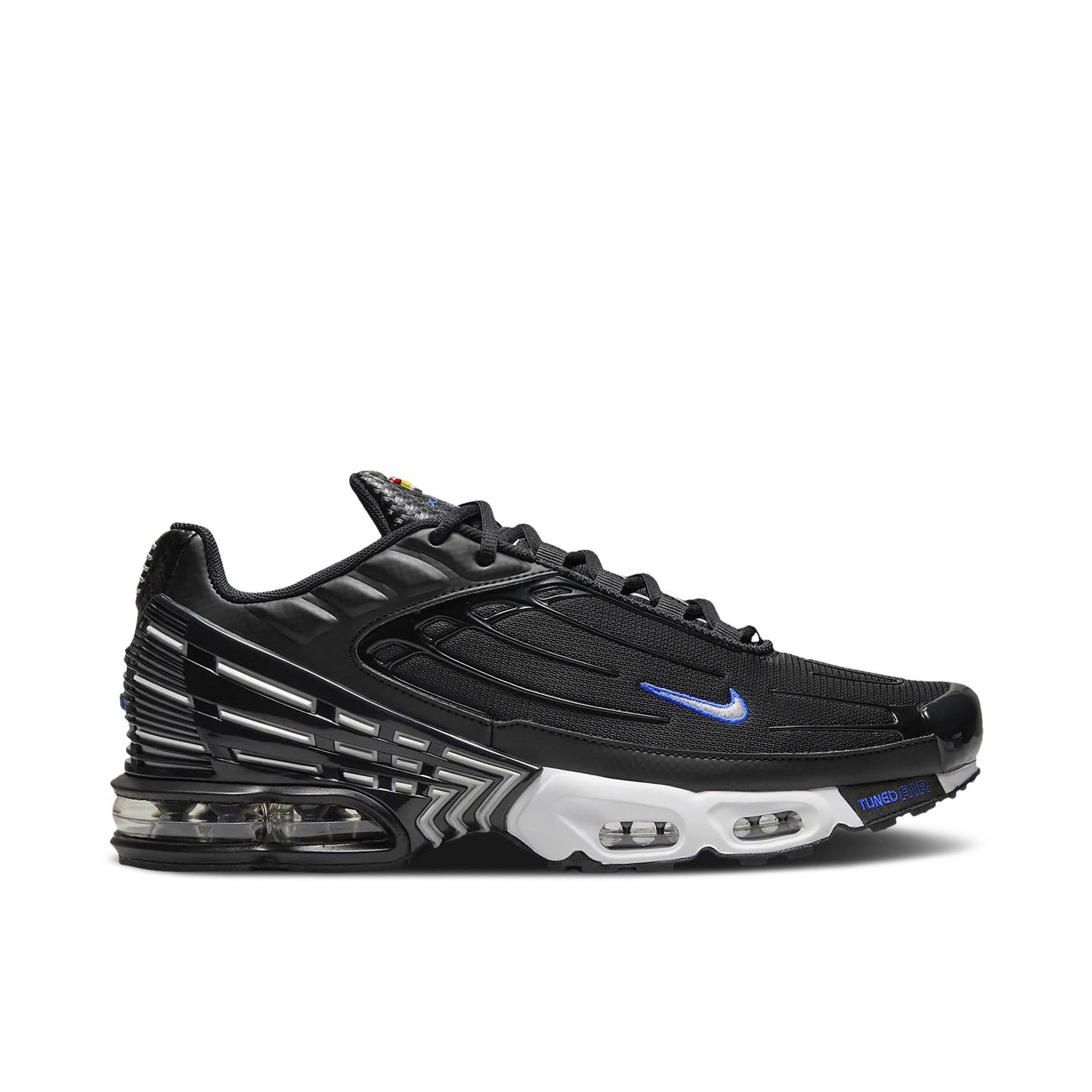 Nike Air Max Plus 3 Black Blue Metallic Silver