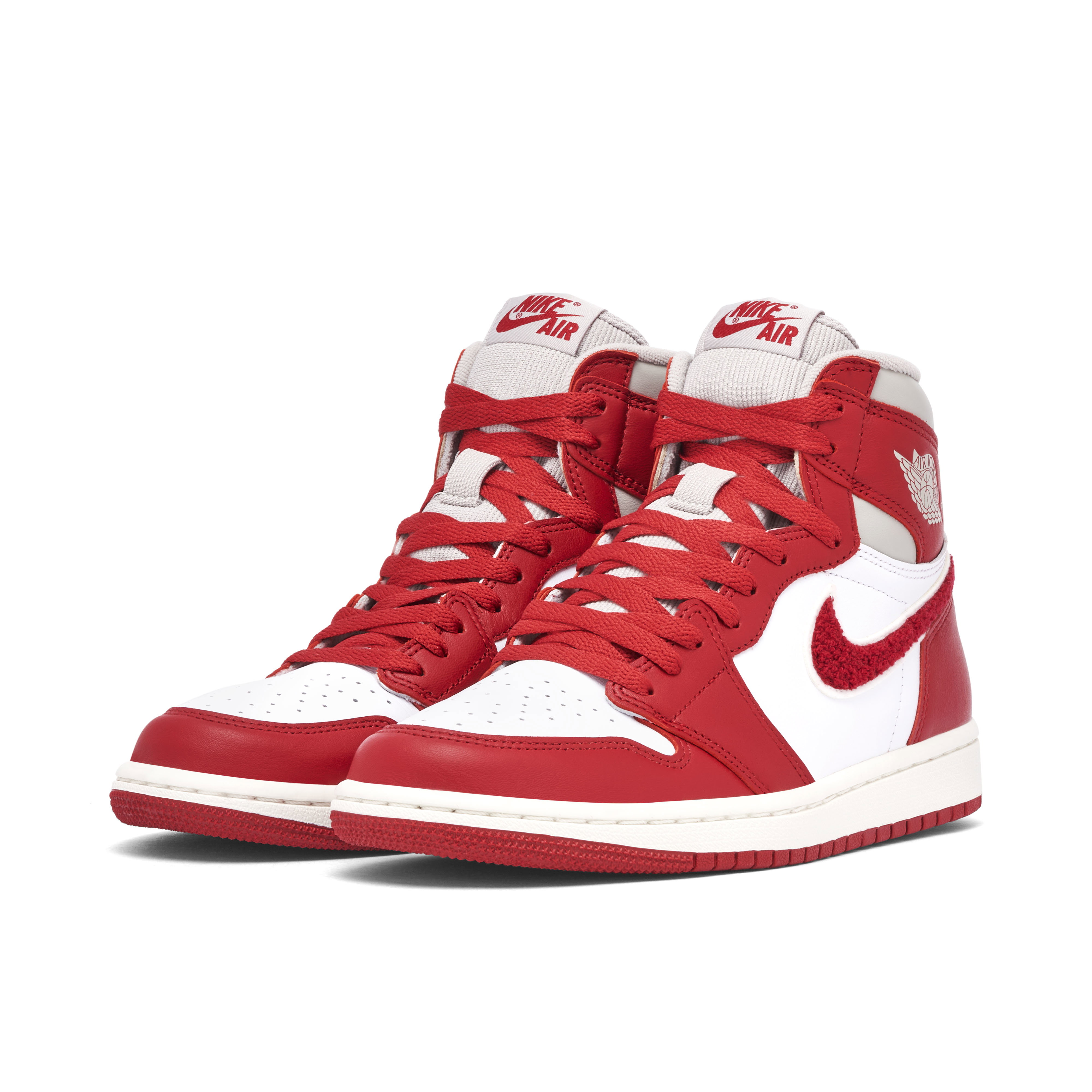 Air Jordan 1 Retro High Chenille Varsity Red Womens | DJ4891-061