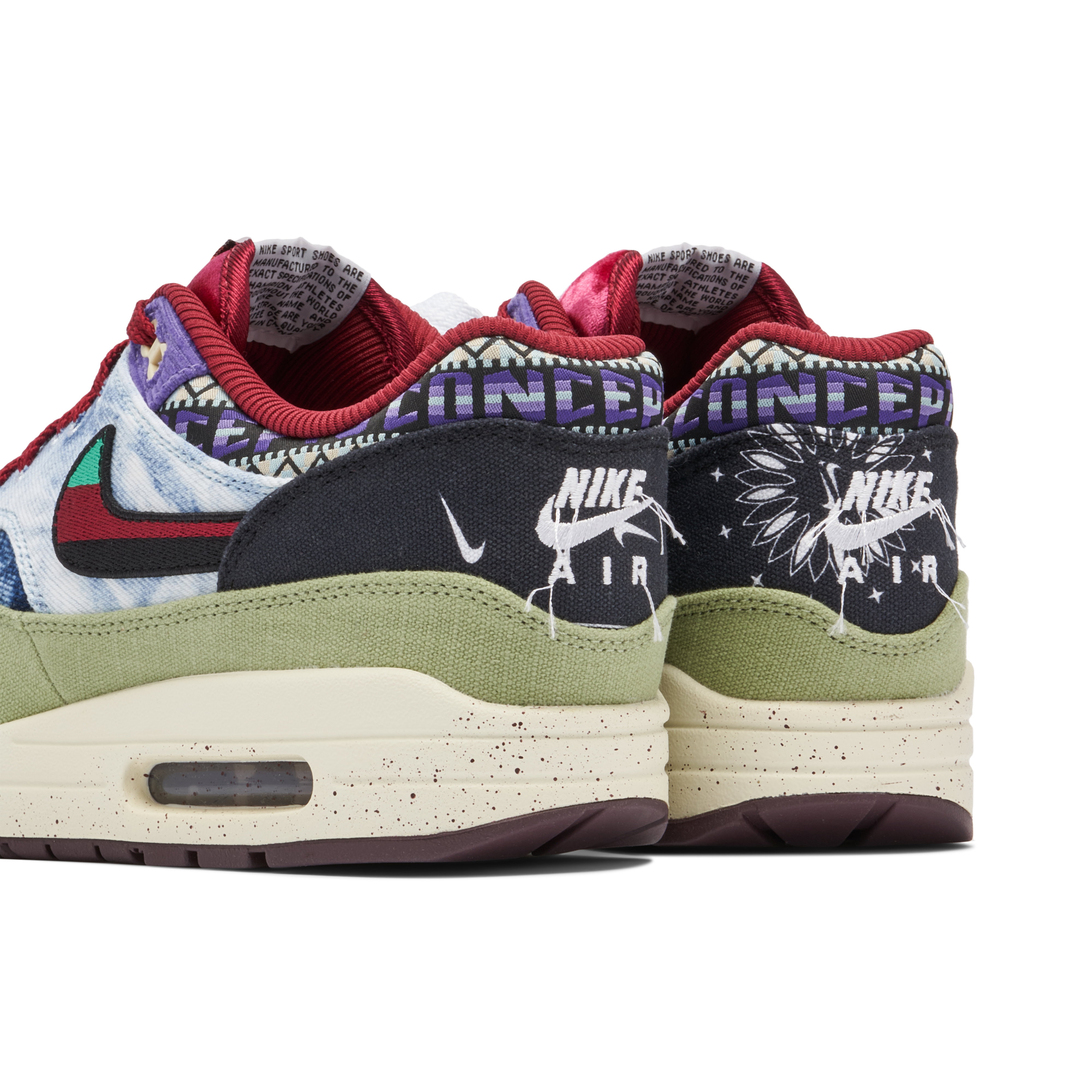 Concepts x Nike Air Max 1 Olive Canvas | DN1803-300 | Laced