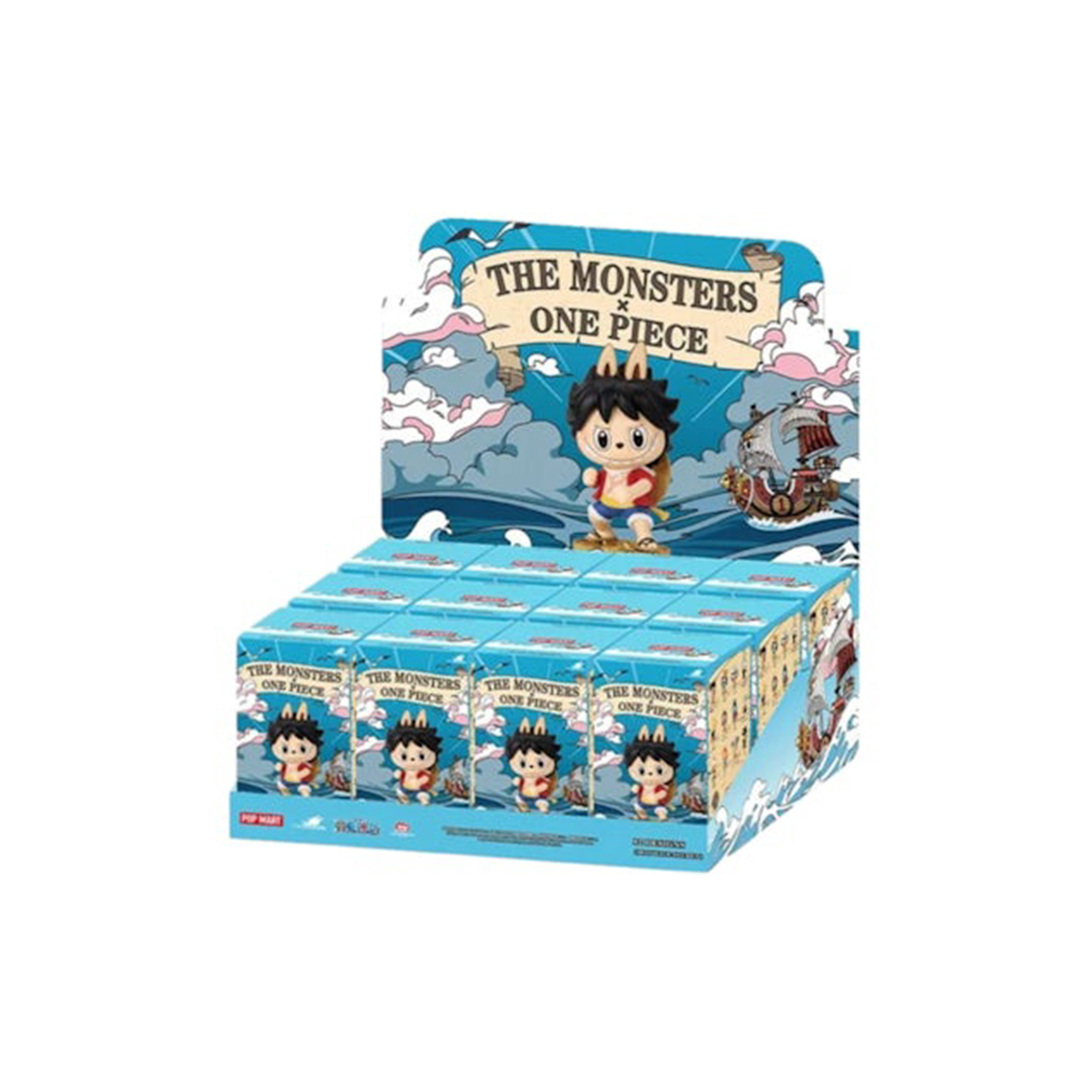 Pop Mart Labubu The Monsters x One Piece Series Sealed Case (12