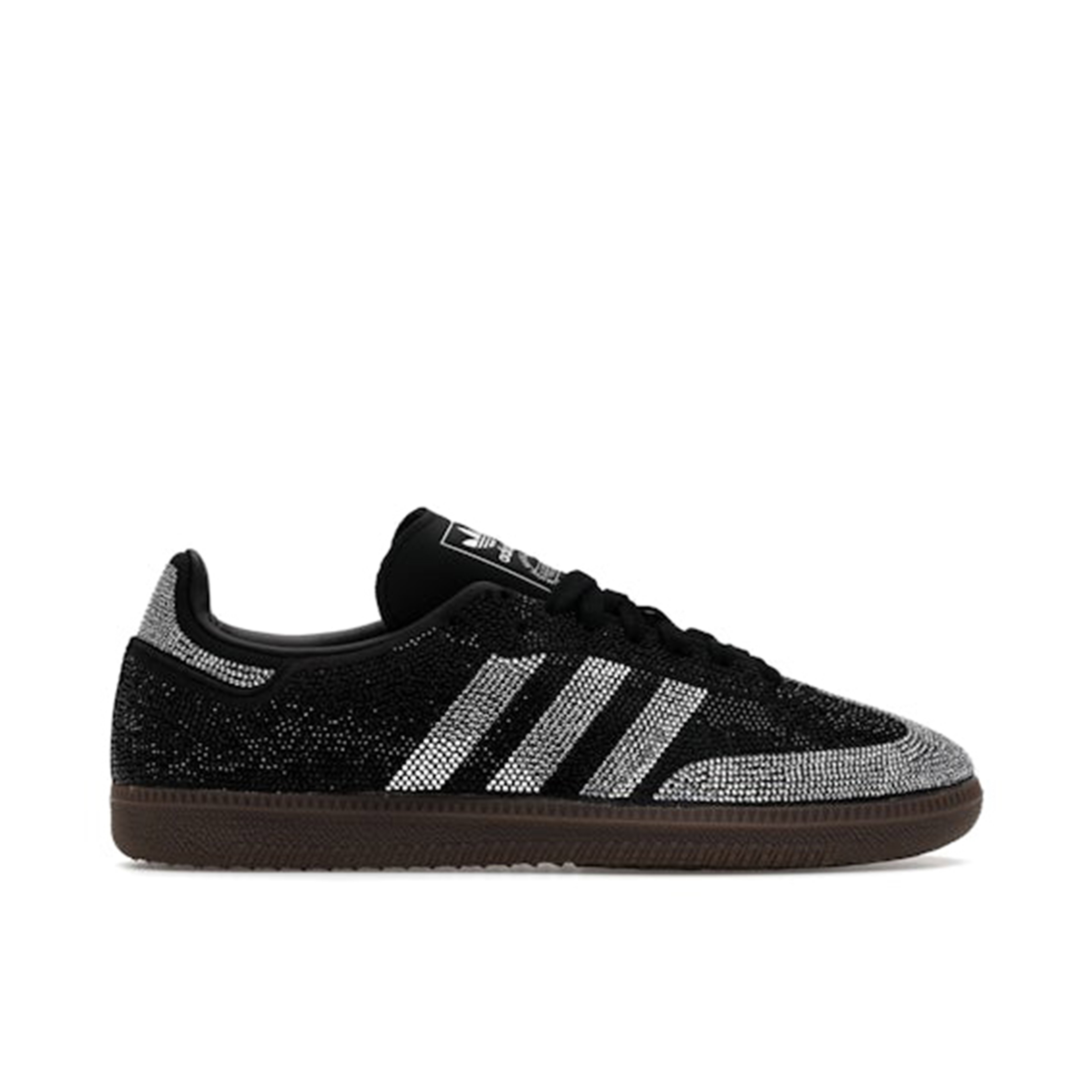 Adidas Samba OG Rhinestone Black Silver Womens