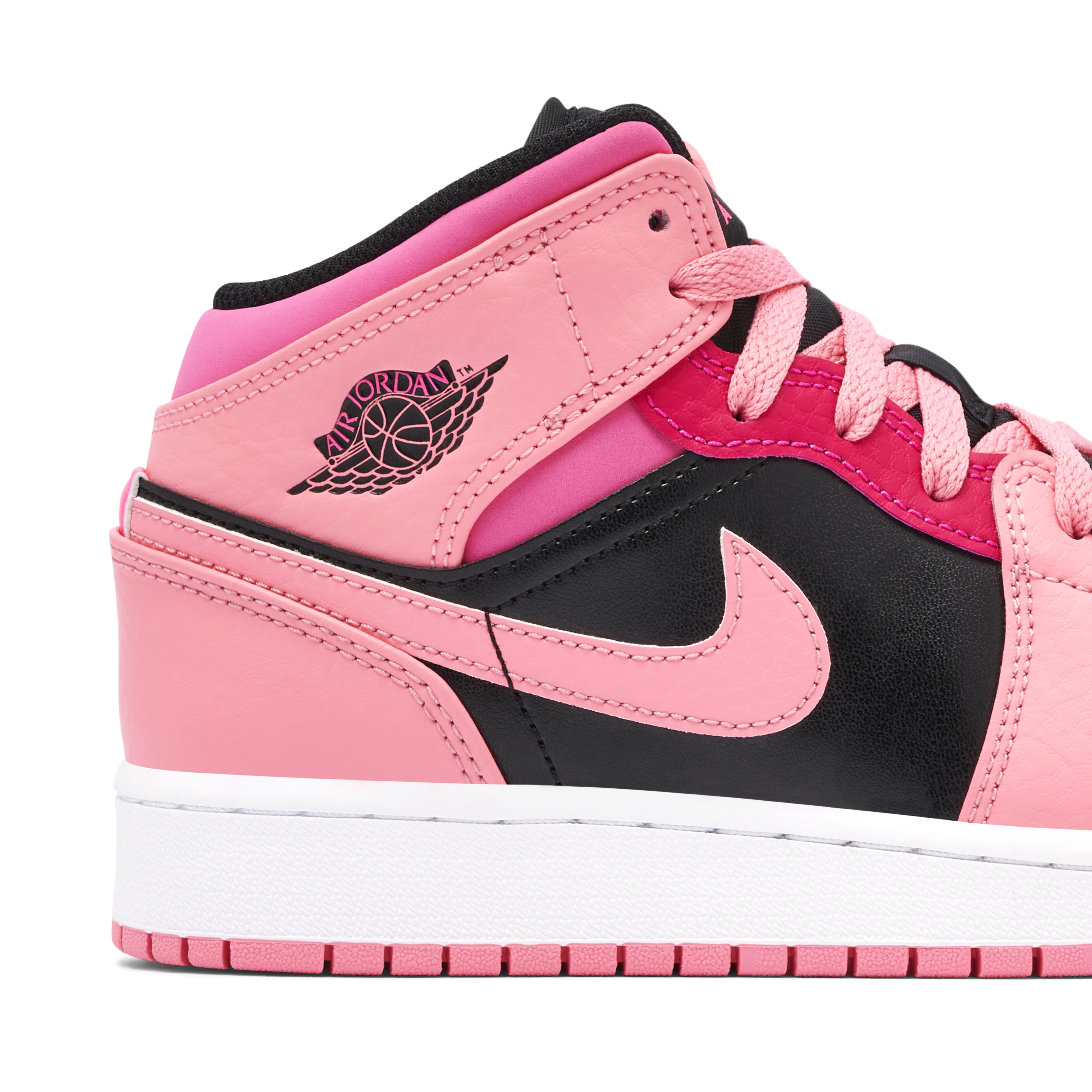 Air Jordan 1 Mid GS Coral Chalk | 554725-662 | Laced