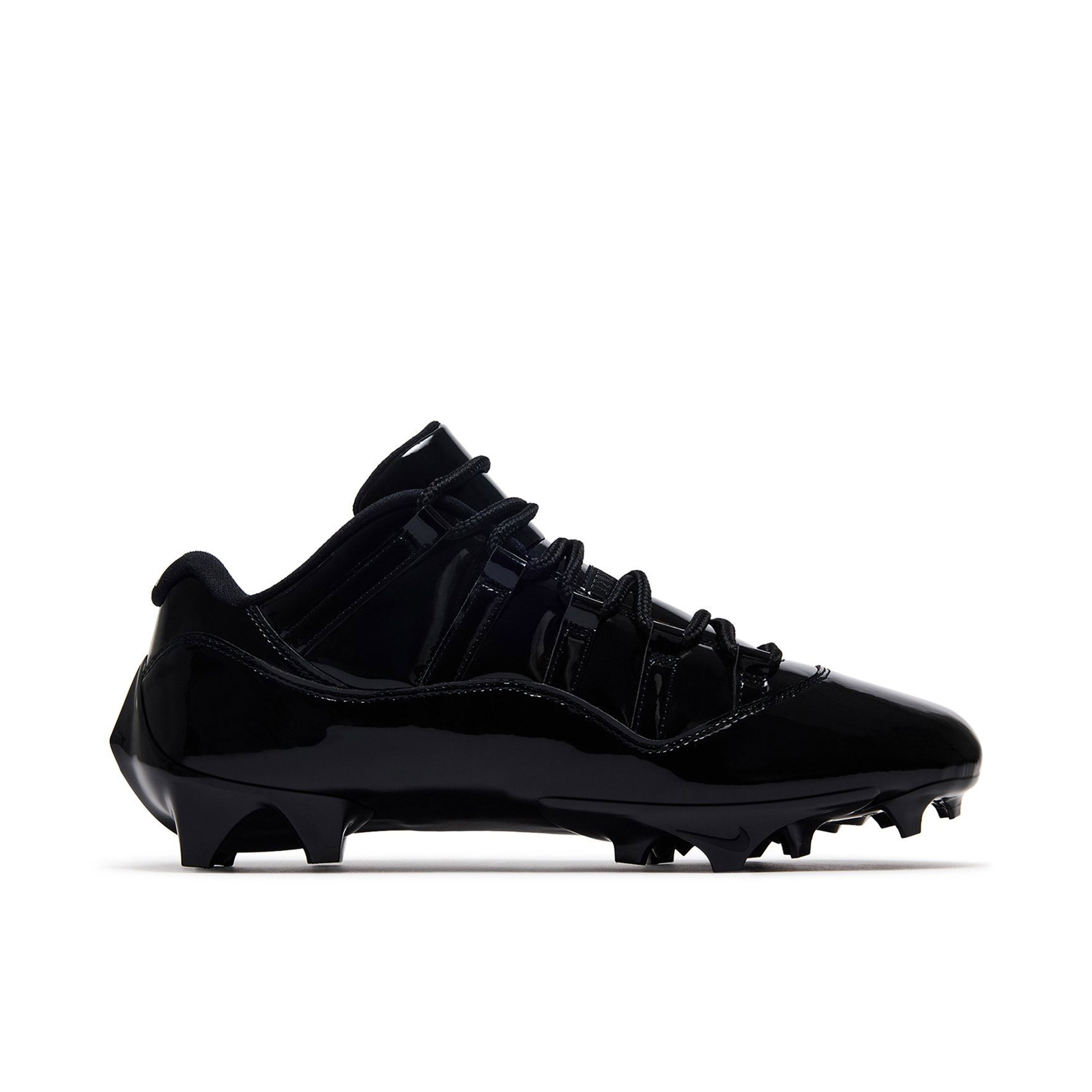 Air Jordan 11 Low TD Cleat Patent Black