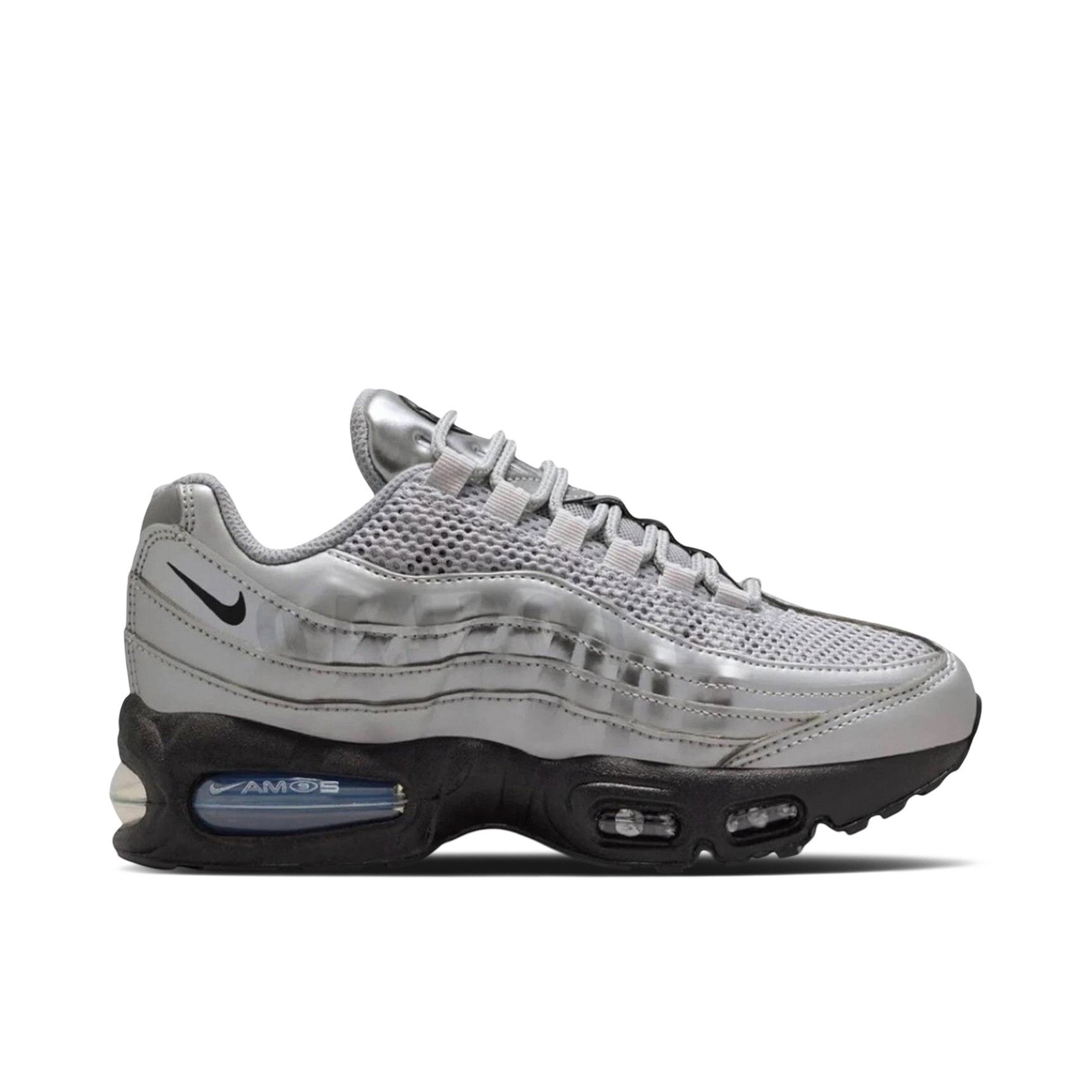 Nike Air Max 95 SE Big Bubble Total 90 Metallic Silver