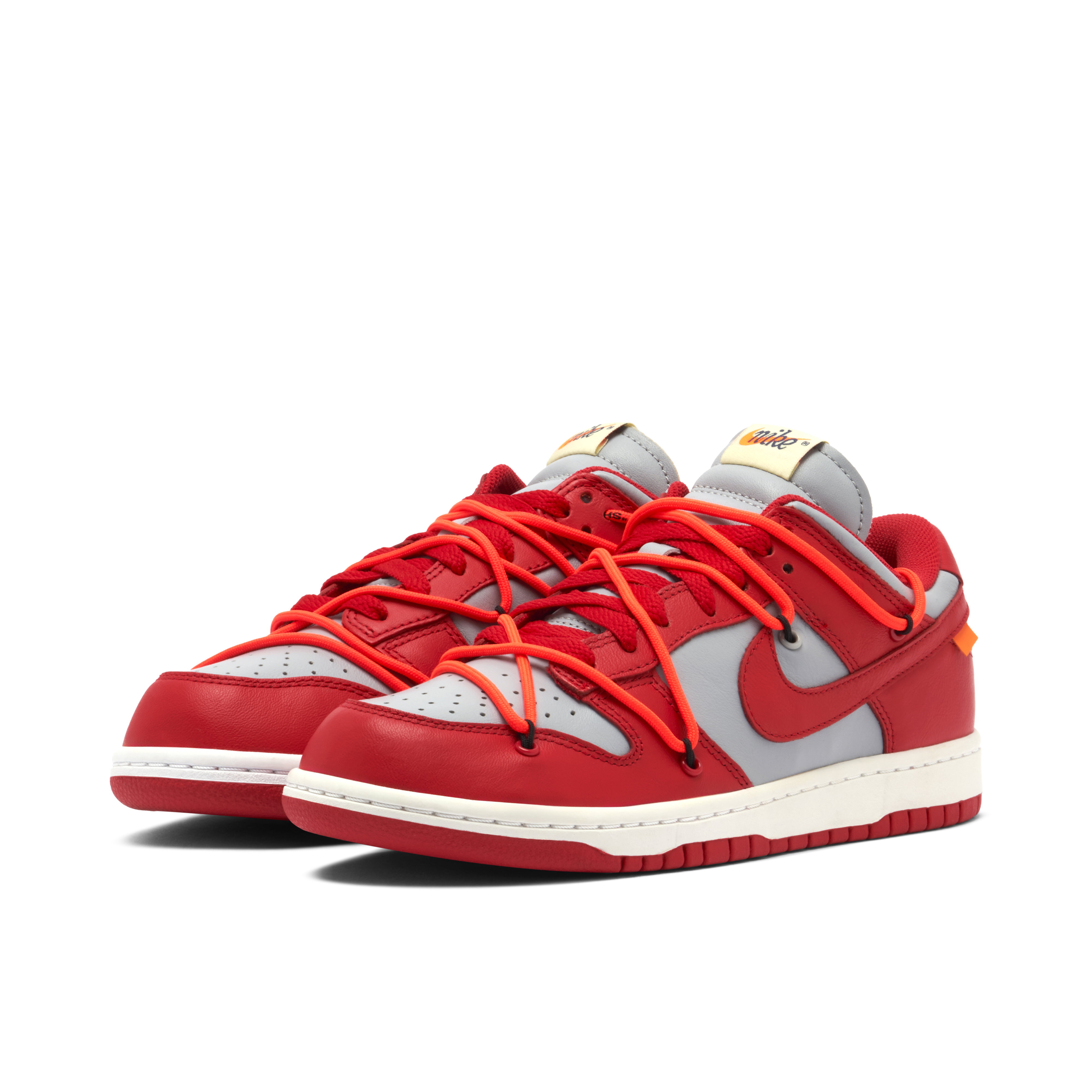 Off-White x Nike SB Dunk Low Red | CT0856-600 | Laced
