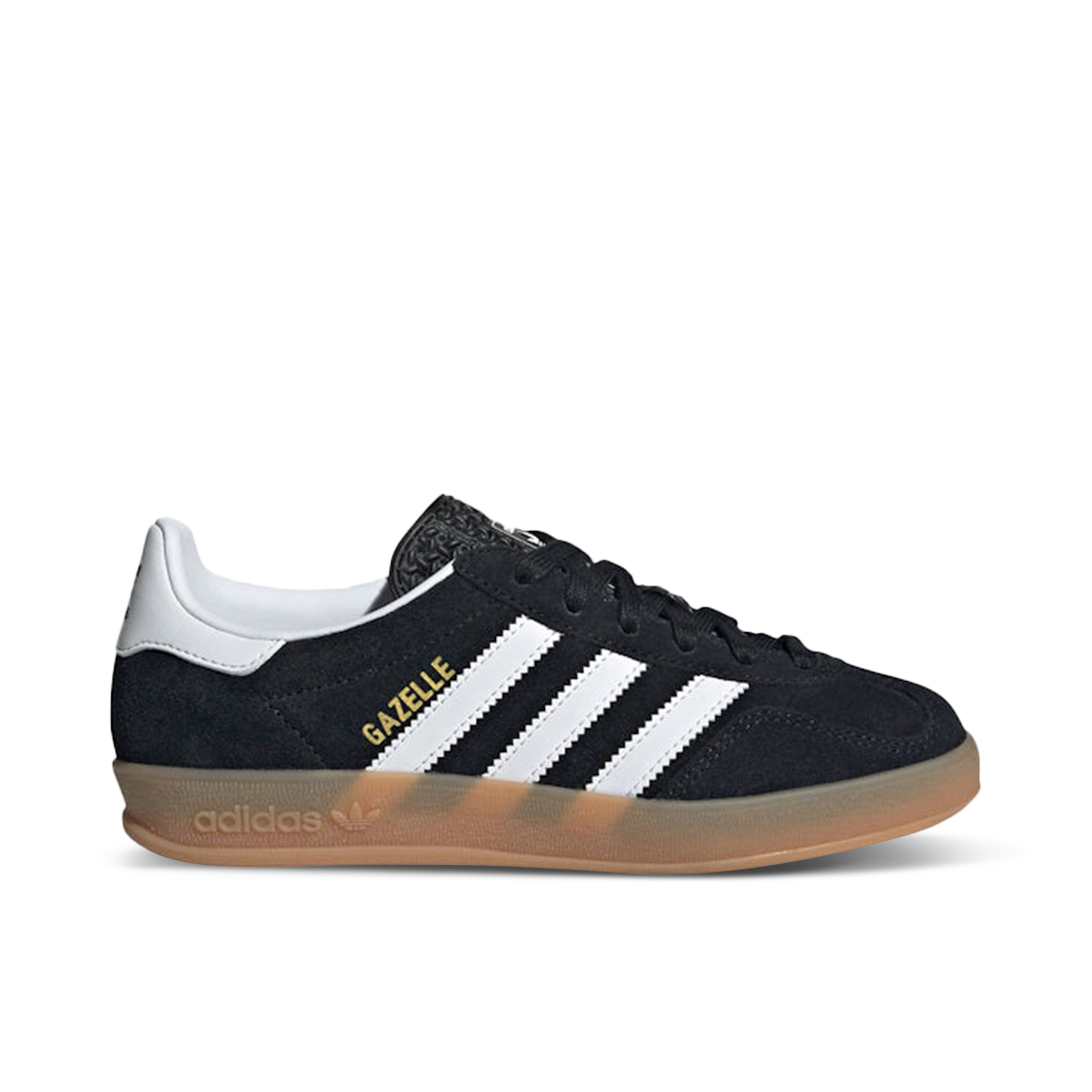 Adidas Gazelle Indoor Core Black Cloud White Gum GS