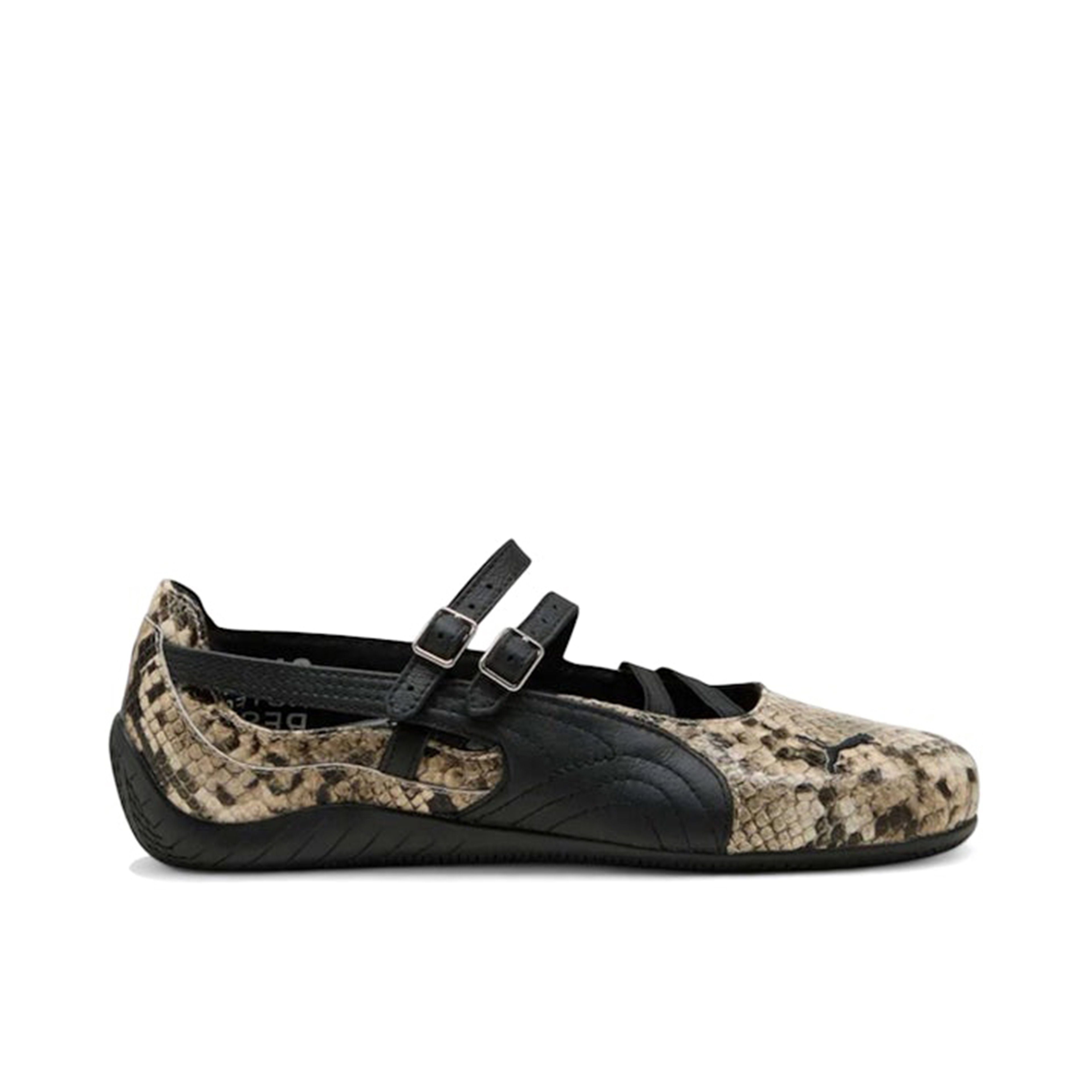 Puma Speedcat Ballet Snakeskin Black Vapor Grey Womens