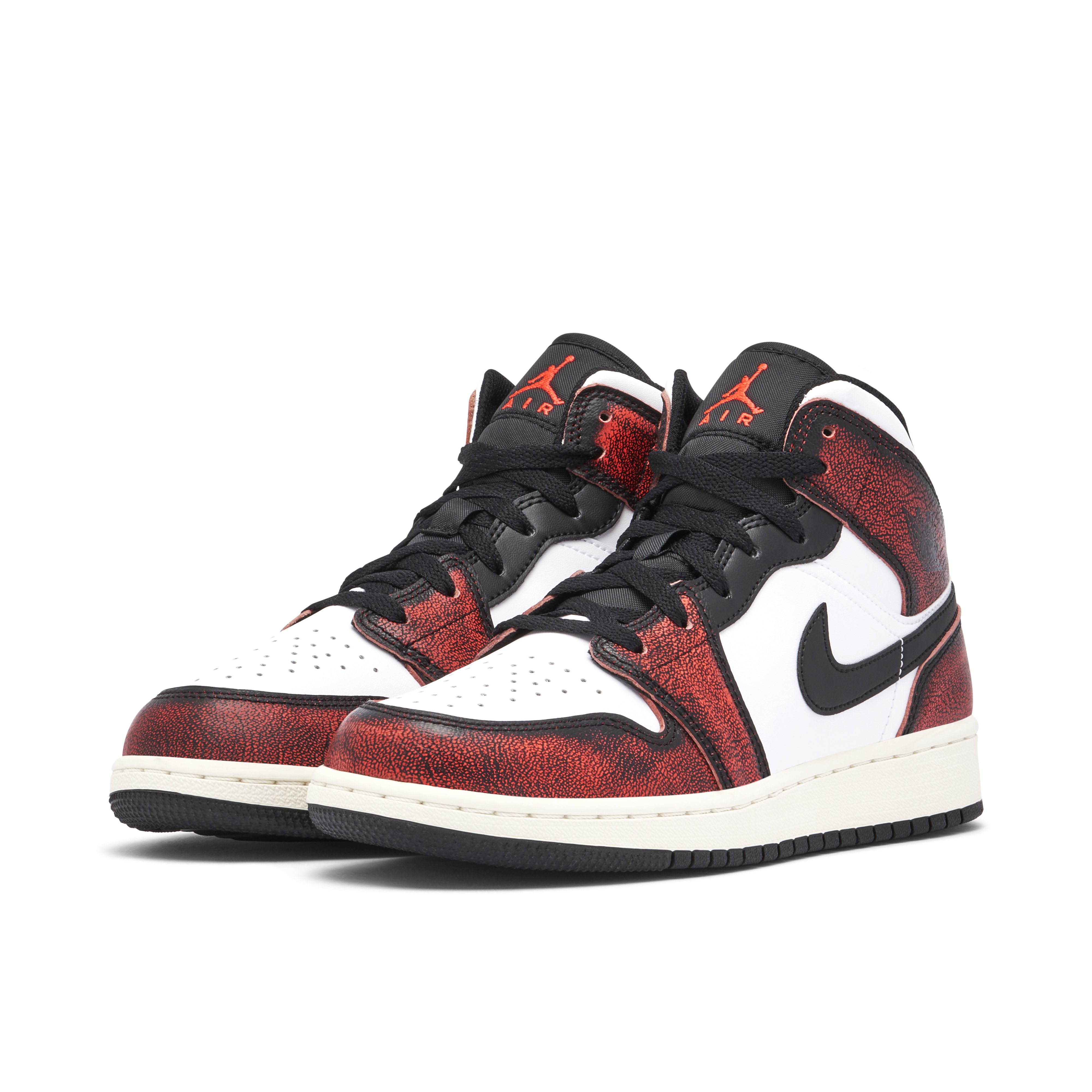 Air Jordan 1 Mid SE Black Infrared 23 GS | FB0568-006 | Laced