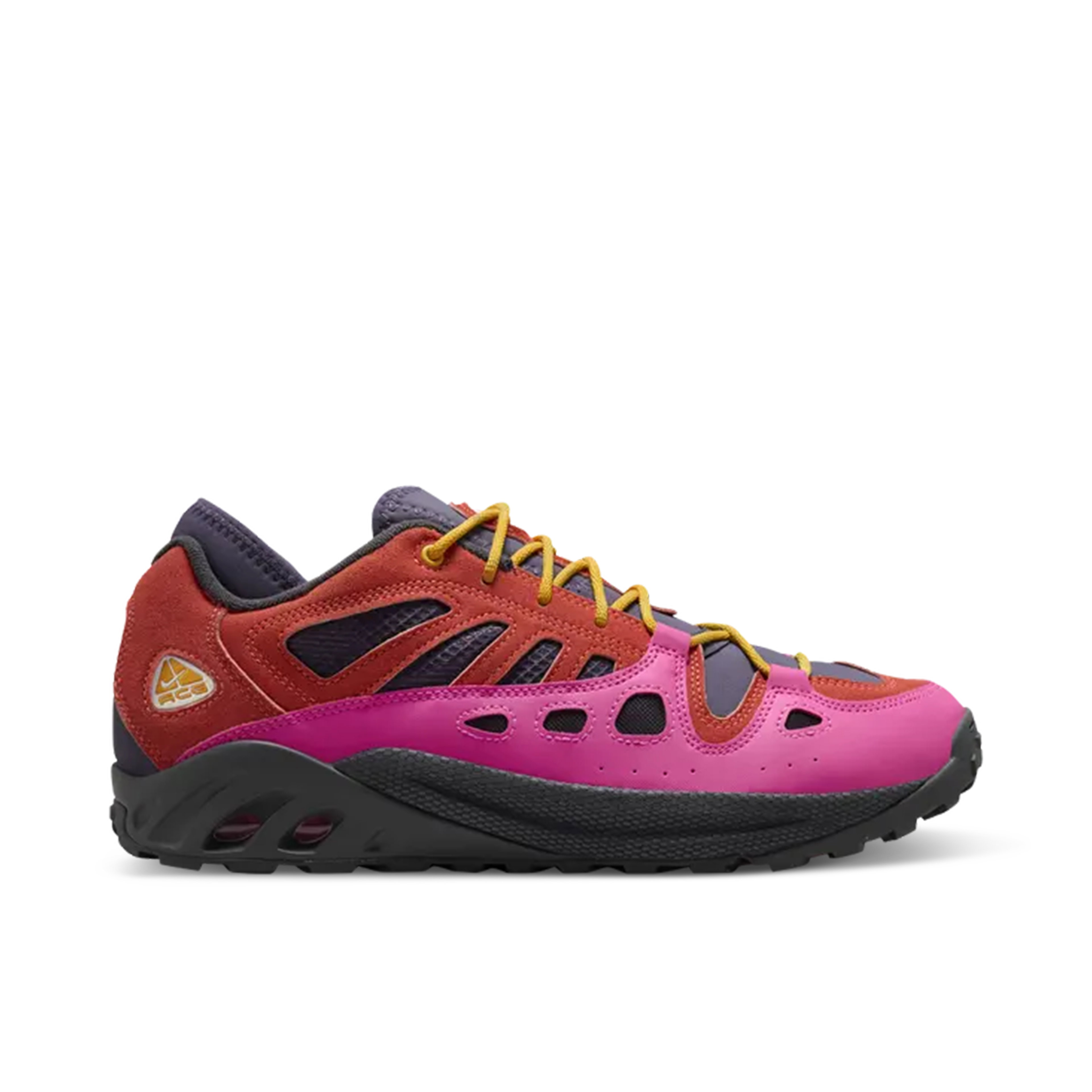 Nike ACG Air Exploraid Light Wild Mango Dark Raisin Laser Fuchsia University Gold