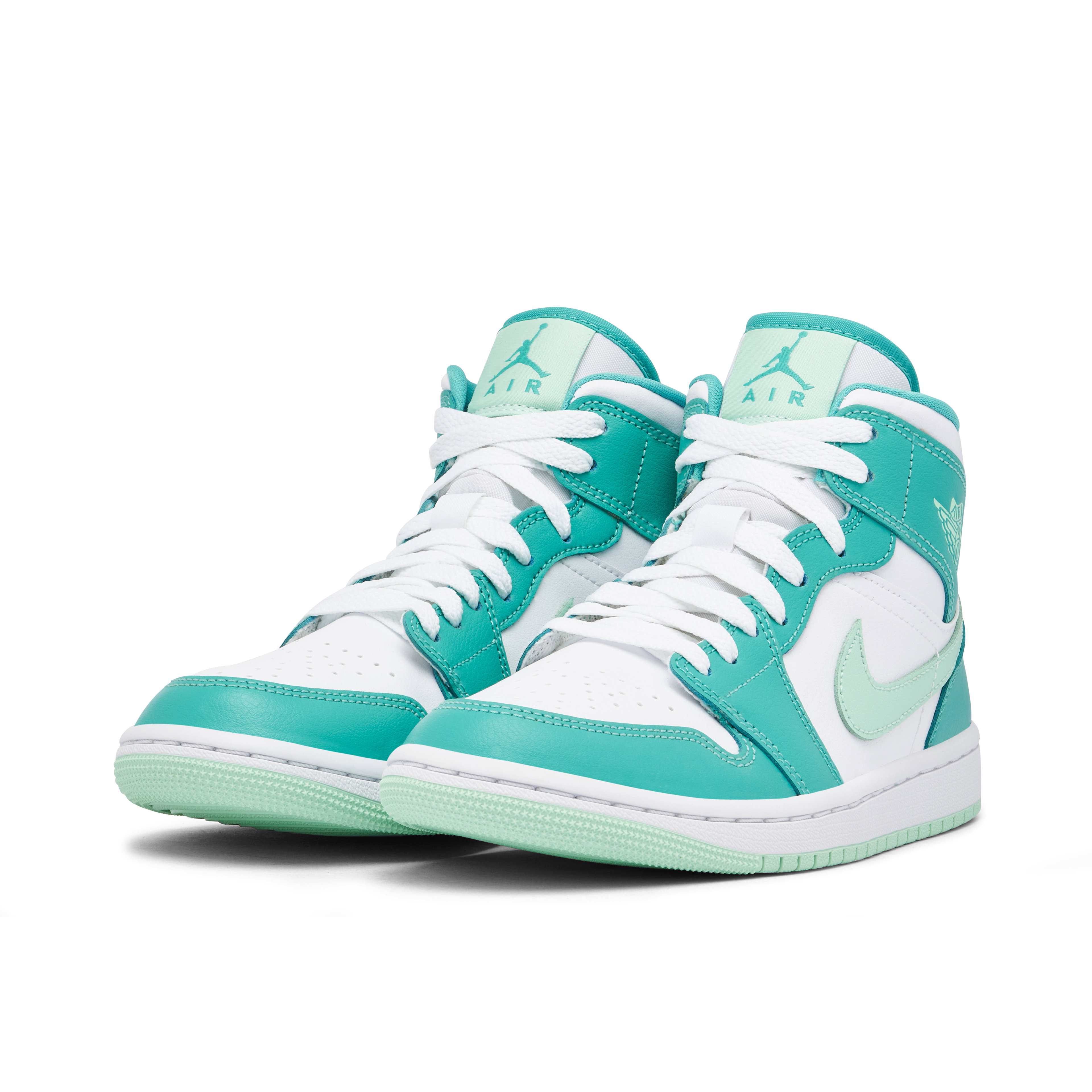 Air Jordan 1 Mid Island Green Femme