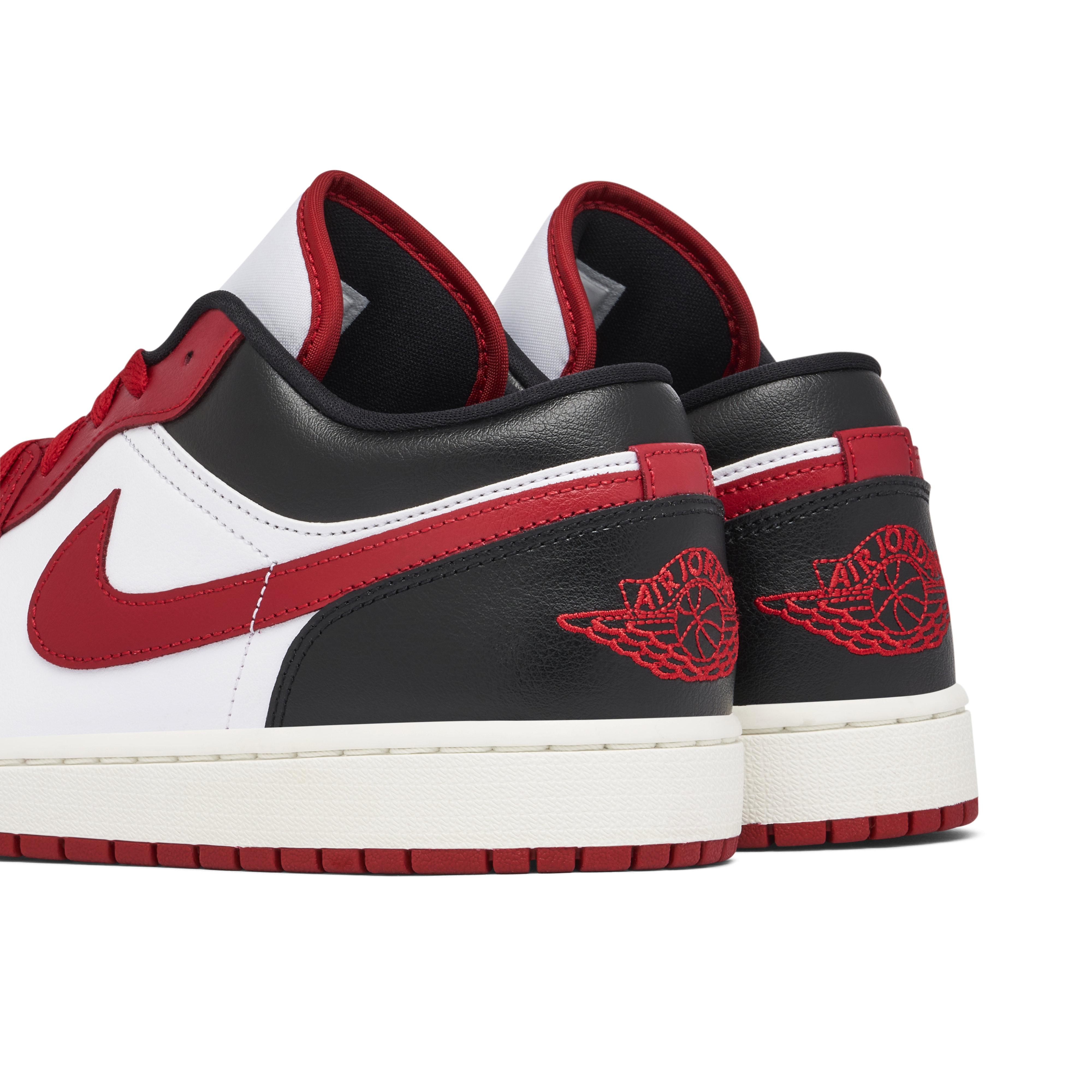 Air Jordan 1 Low White Gym Red Womens | DC0774-160 | Laced