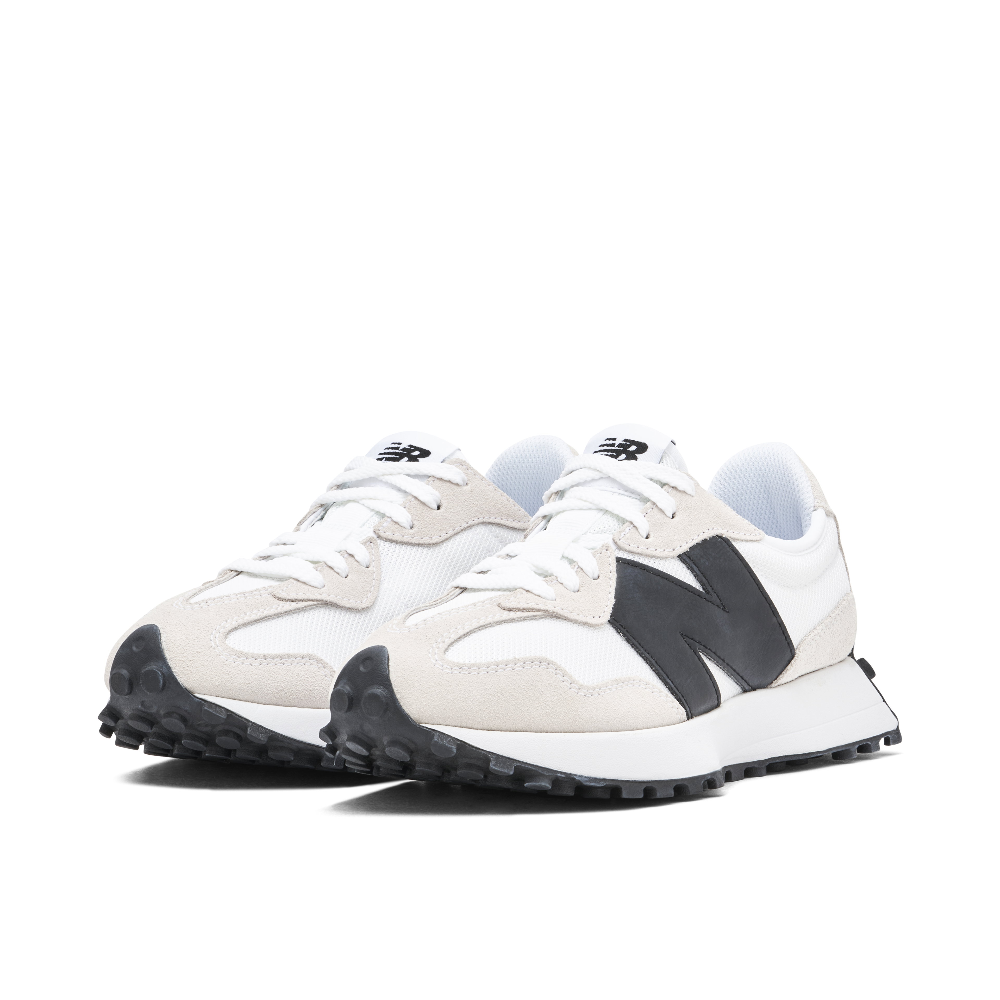 New Balance 327 Black White