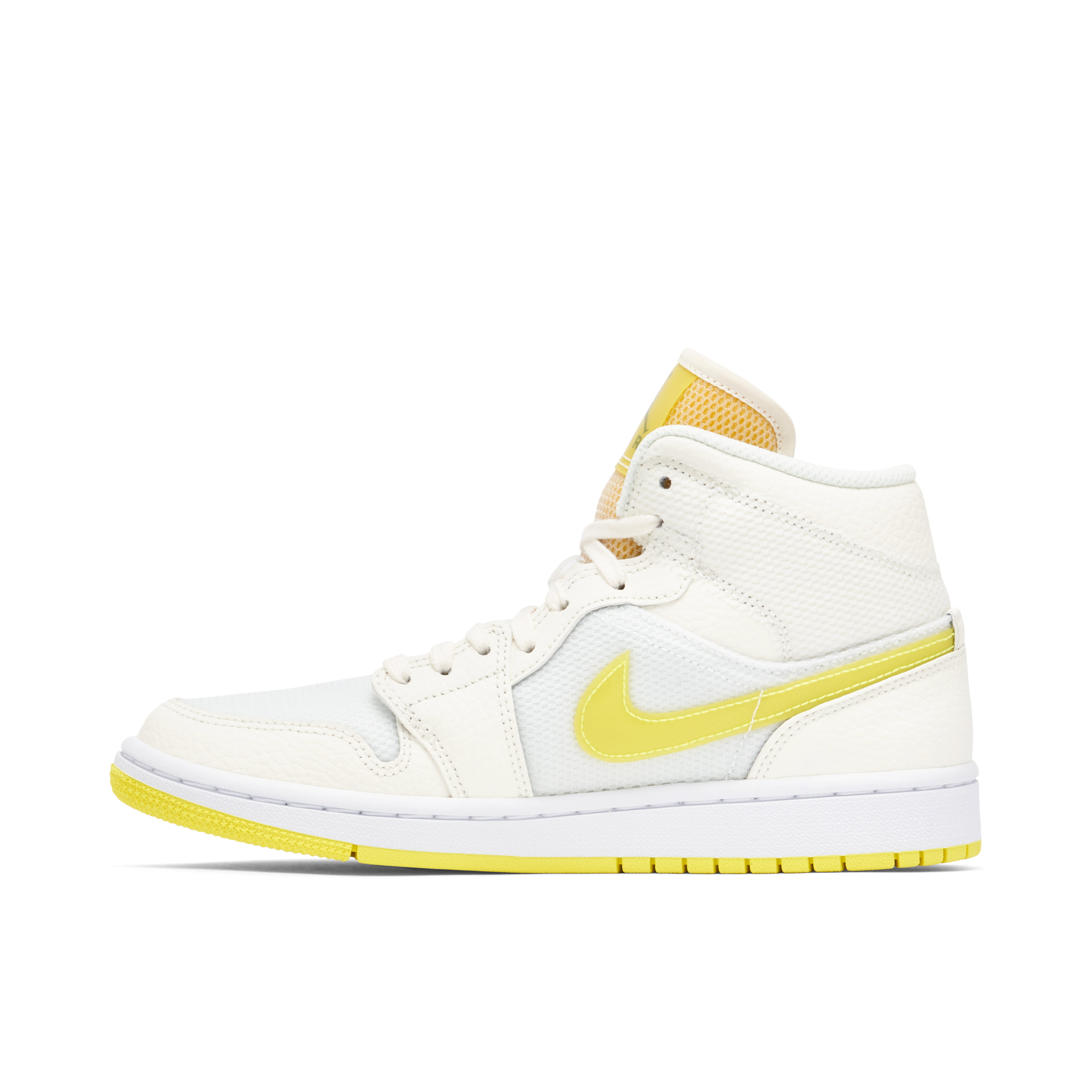 Air Jordan 1 Mid SE Voltage Yellow Womens | DB2822-107 | Laced