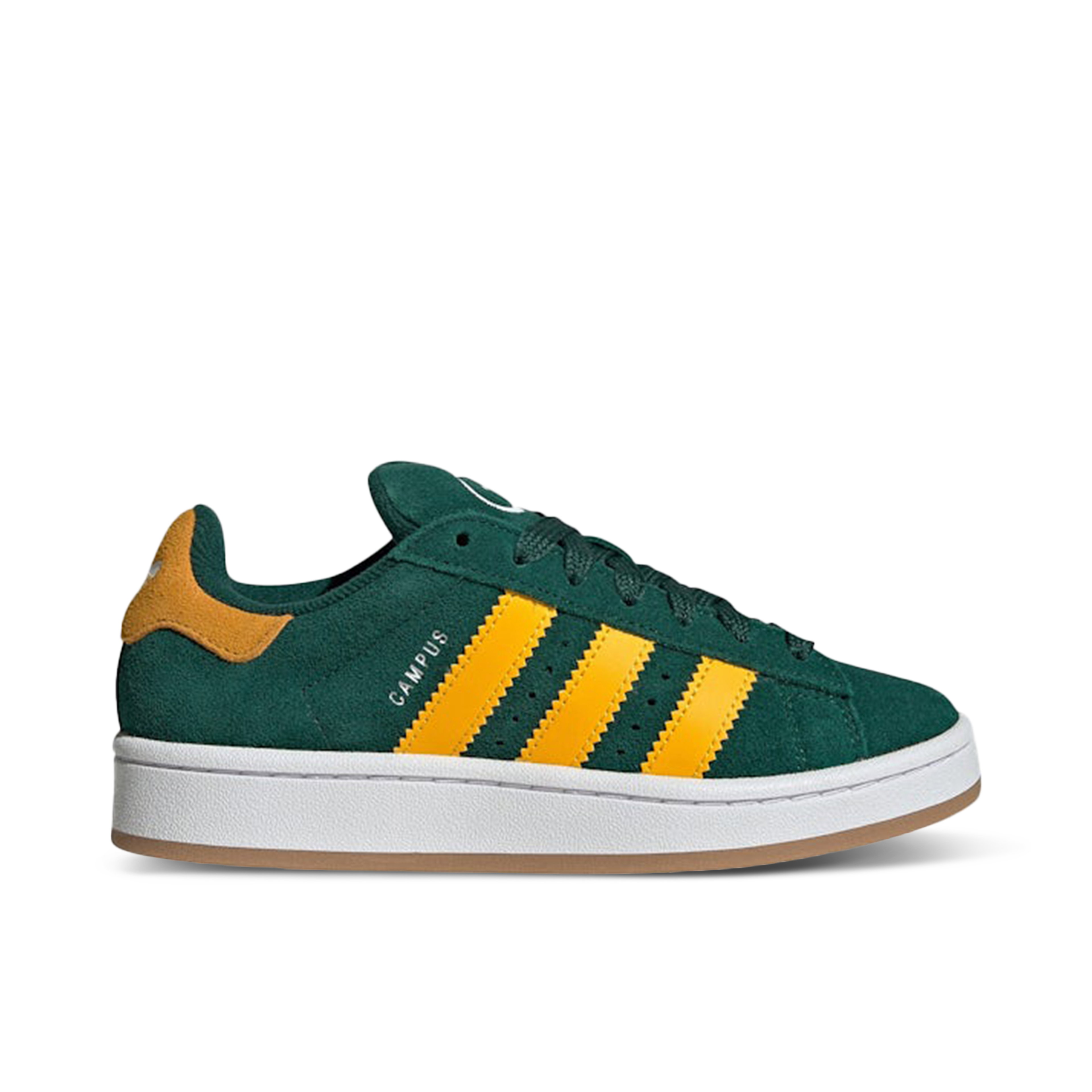 Adidas Campus 00s Camp Collegiate Green Crew Yellow Cloud White GS