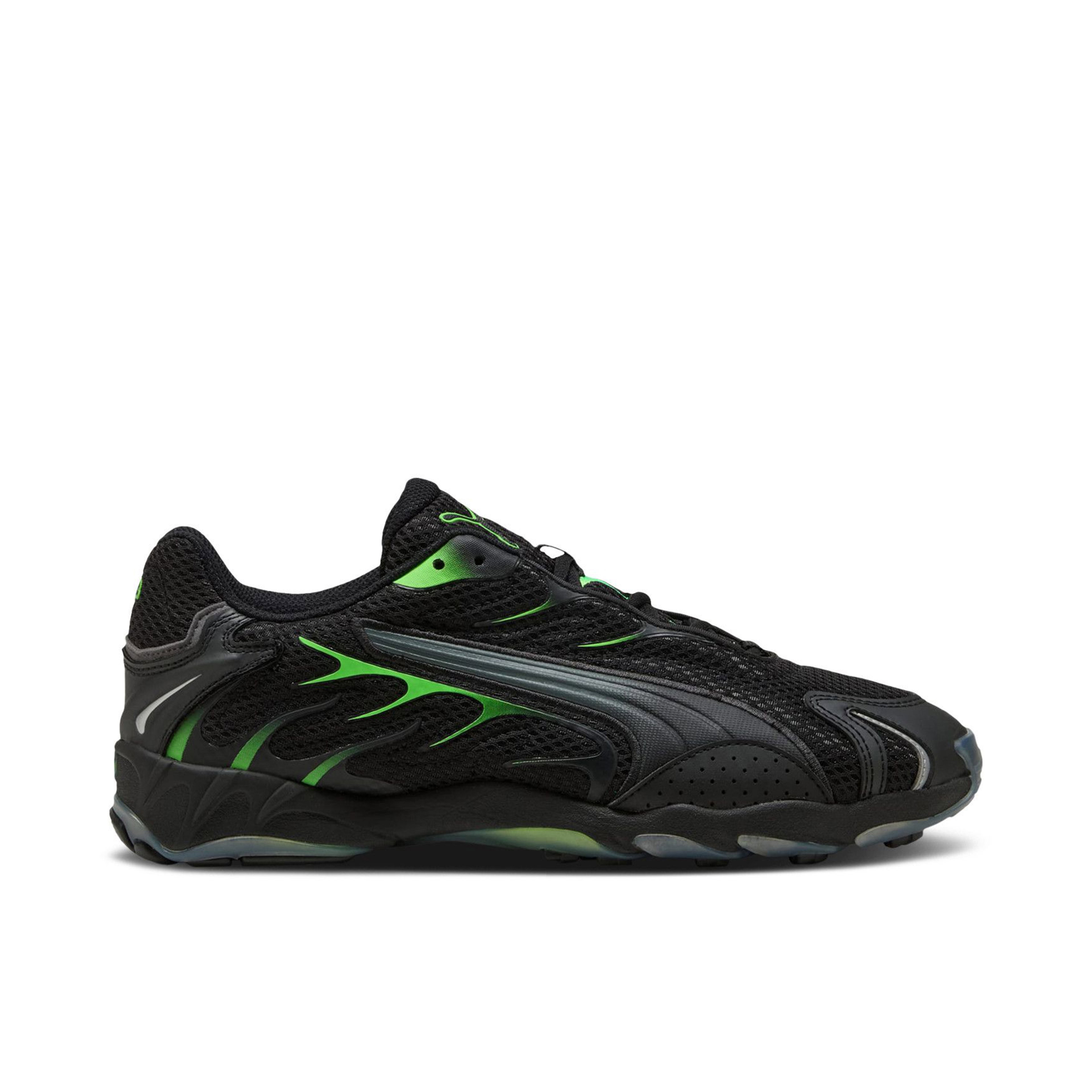 Puma Inhale Black Green Glare