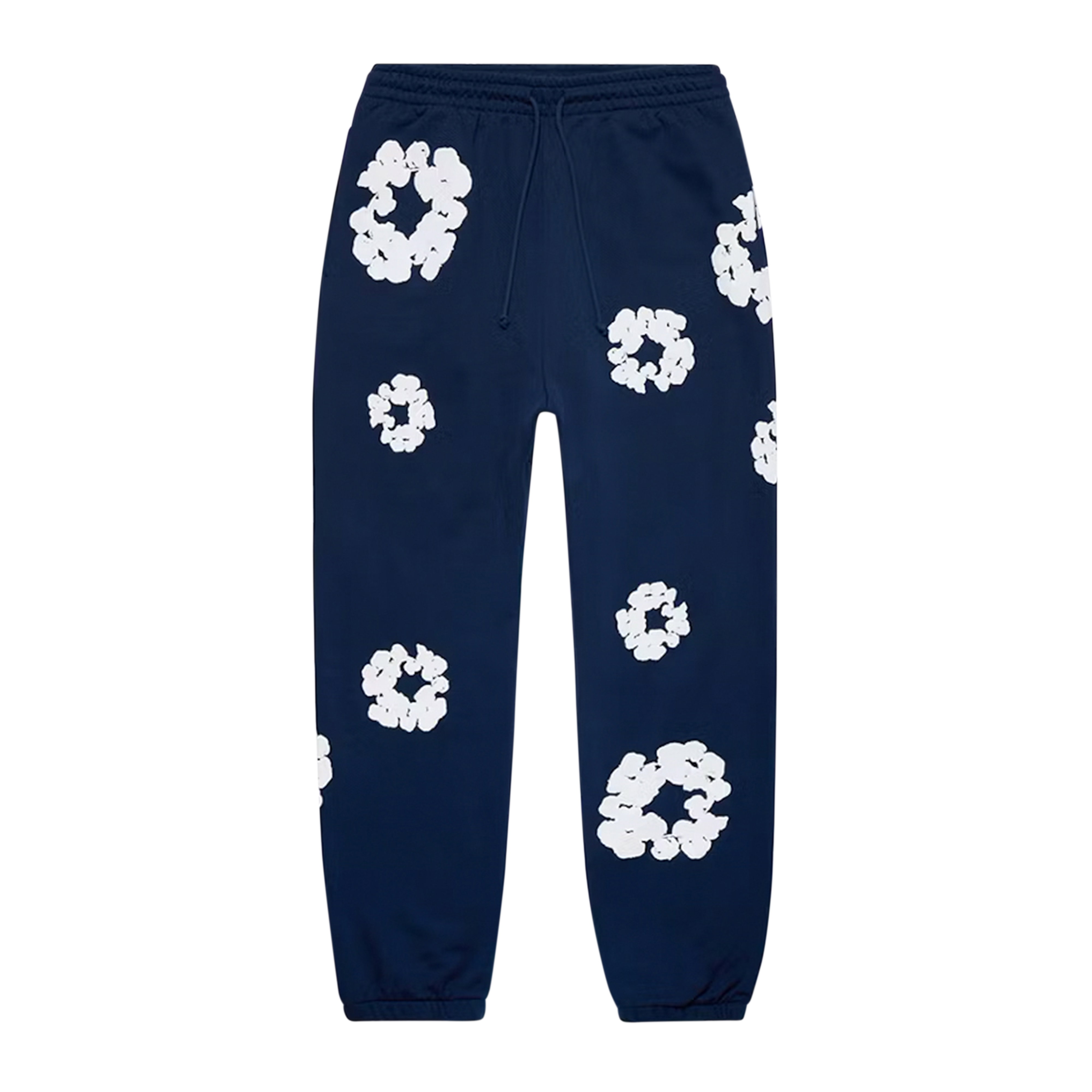 Denim Tears The Cotton Wreath Sweatpants Navy | DENIM-TEARS-00021