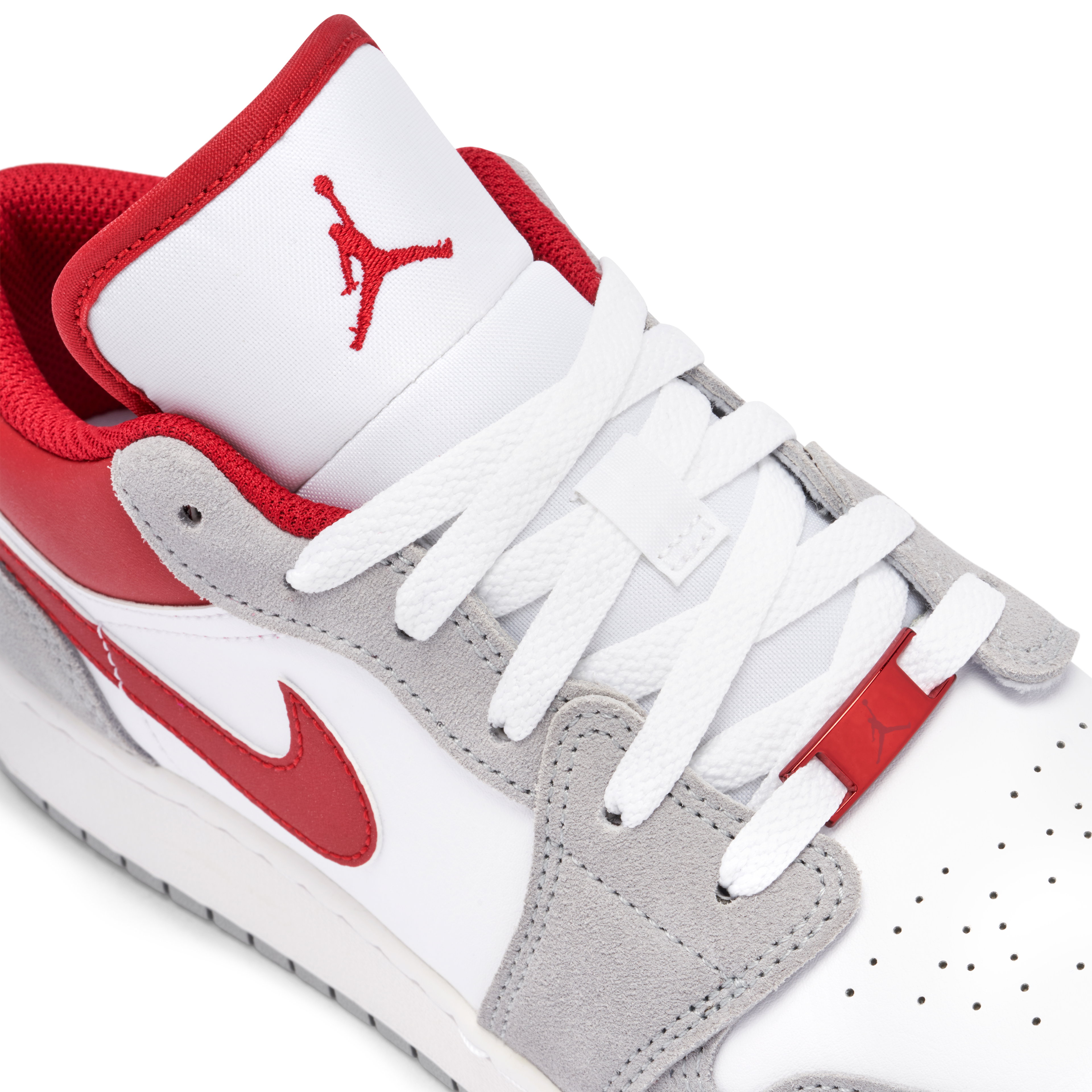 Air Jordan 1 Low Grey Red GS