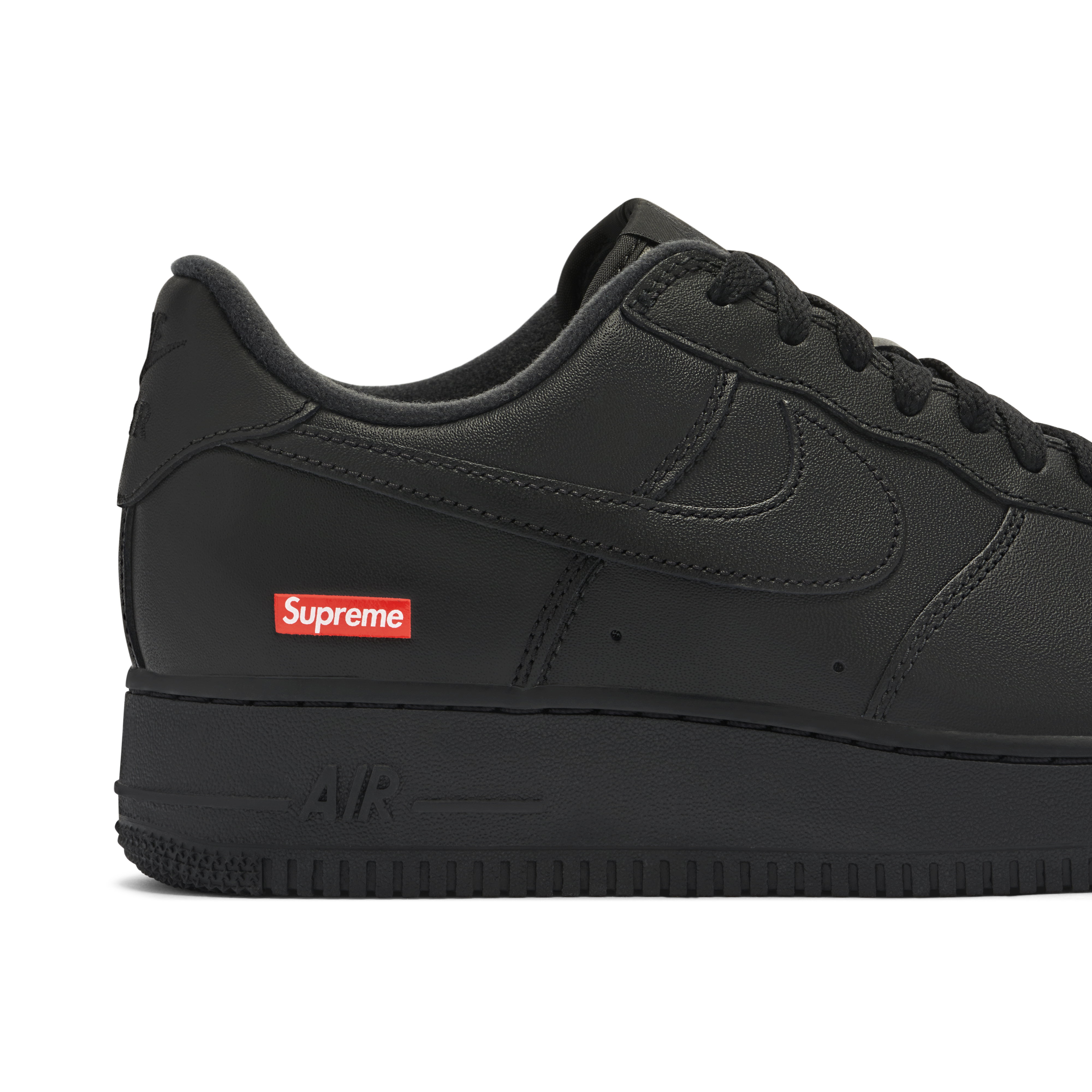 Nike Air Force 1 Low Supreme Black | CU9225-001 | Laced Nike Air Force 1 Low Supreme Black | CU9225-001 | Laced