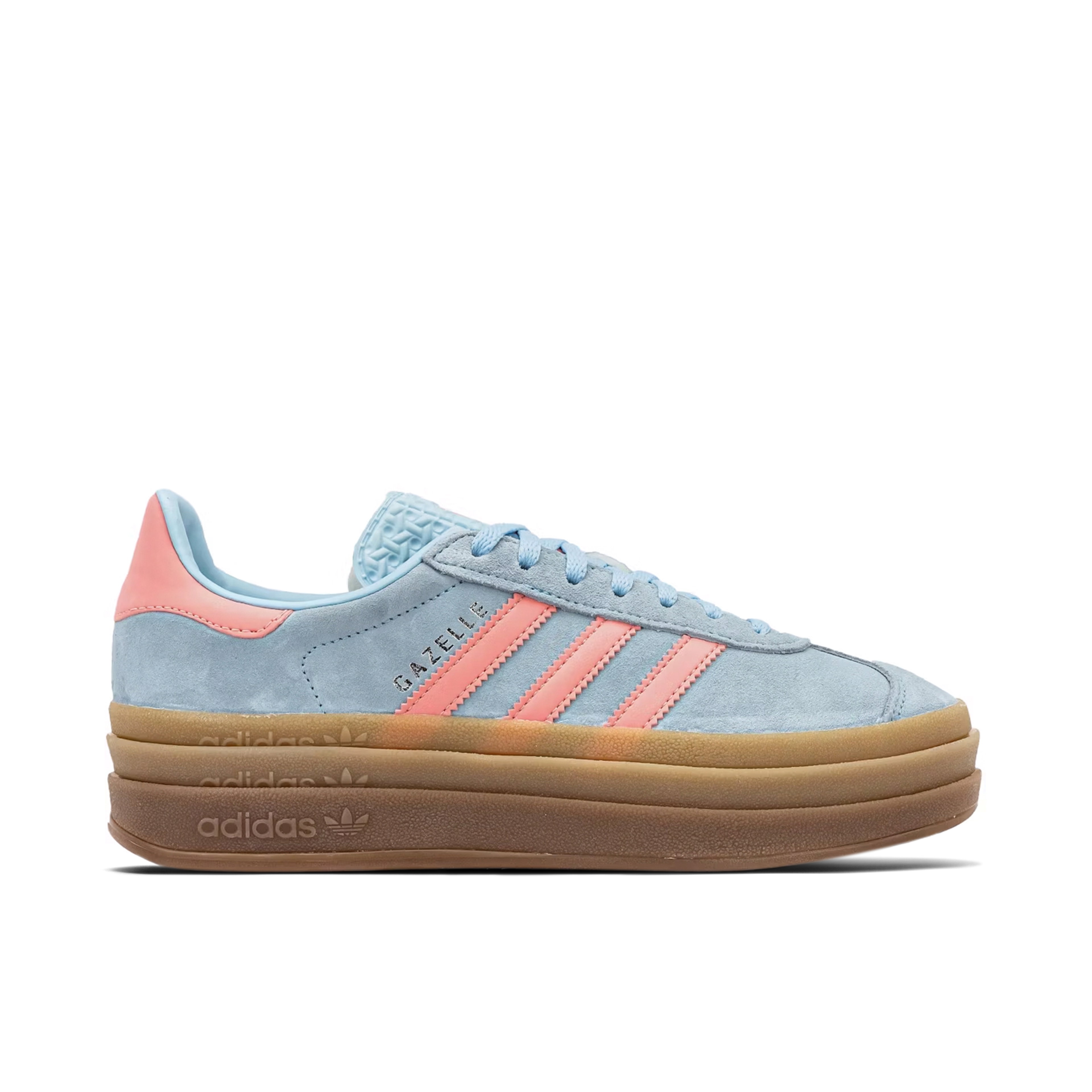 Adidas Gazelle Bold Baby Blue Pink Kids