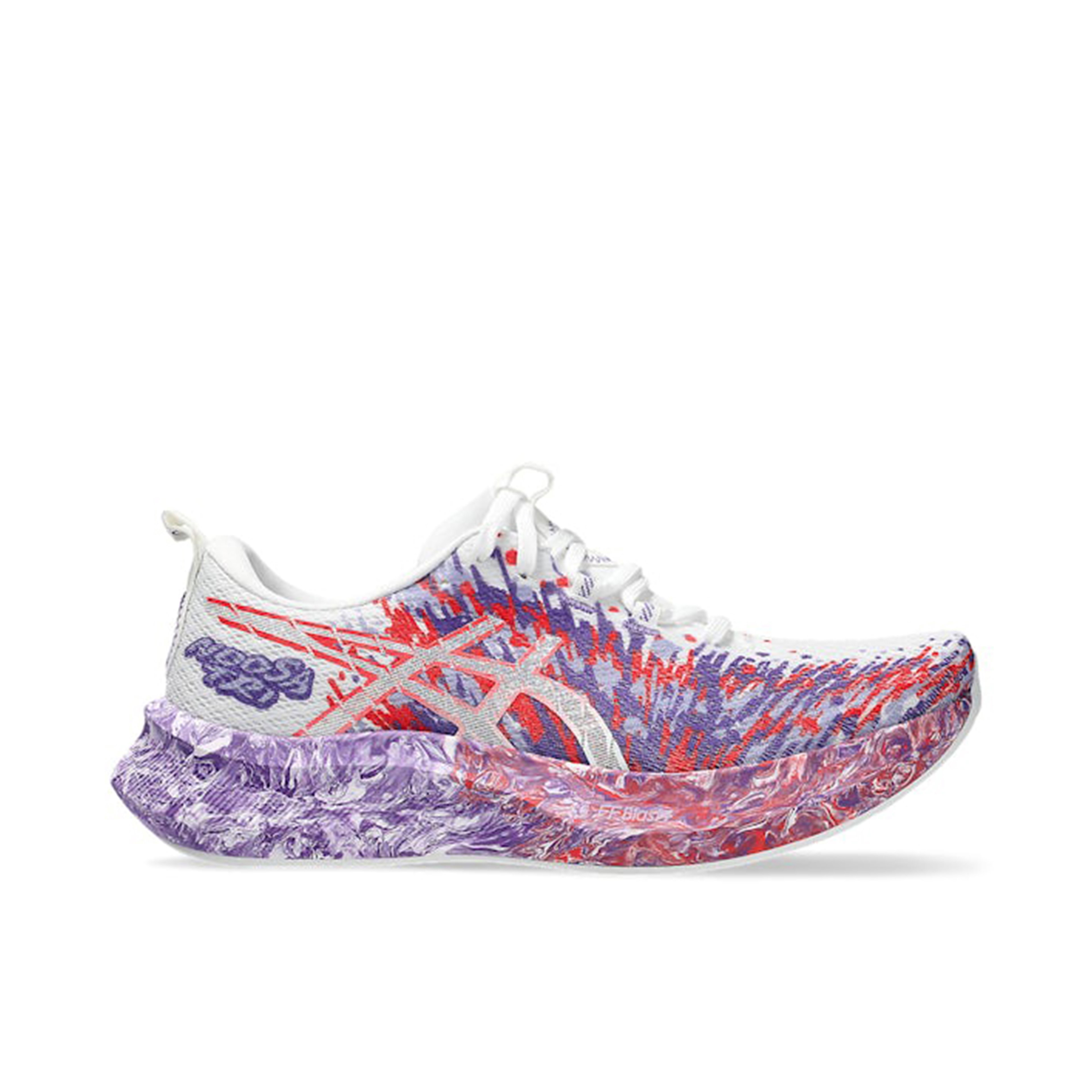 ASICS Noosa Tri 16 White Edo Purple Womens