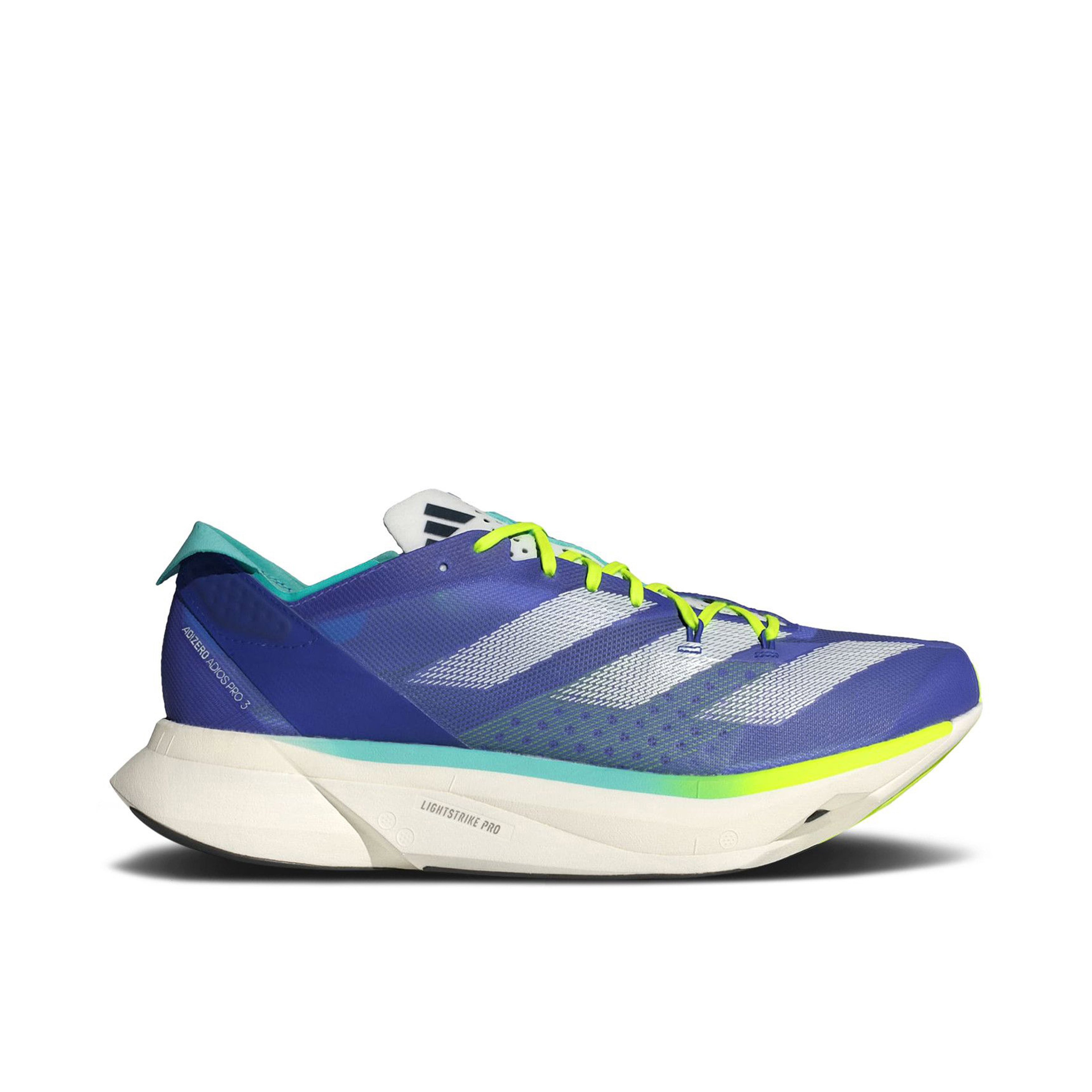 Adidas Adizero Adios Pro 3 Cobalt Blue Zero Metalic Lucid Lemon