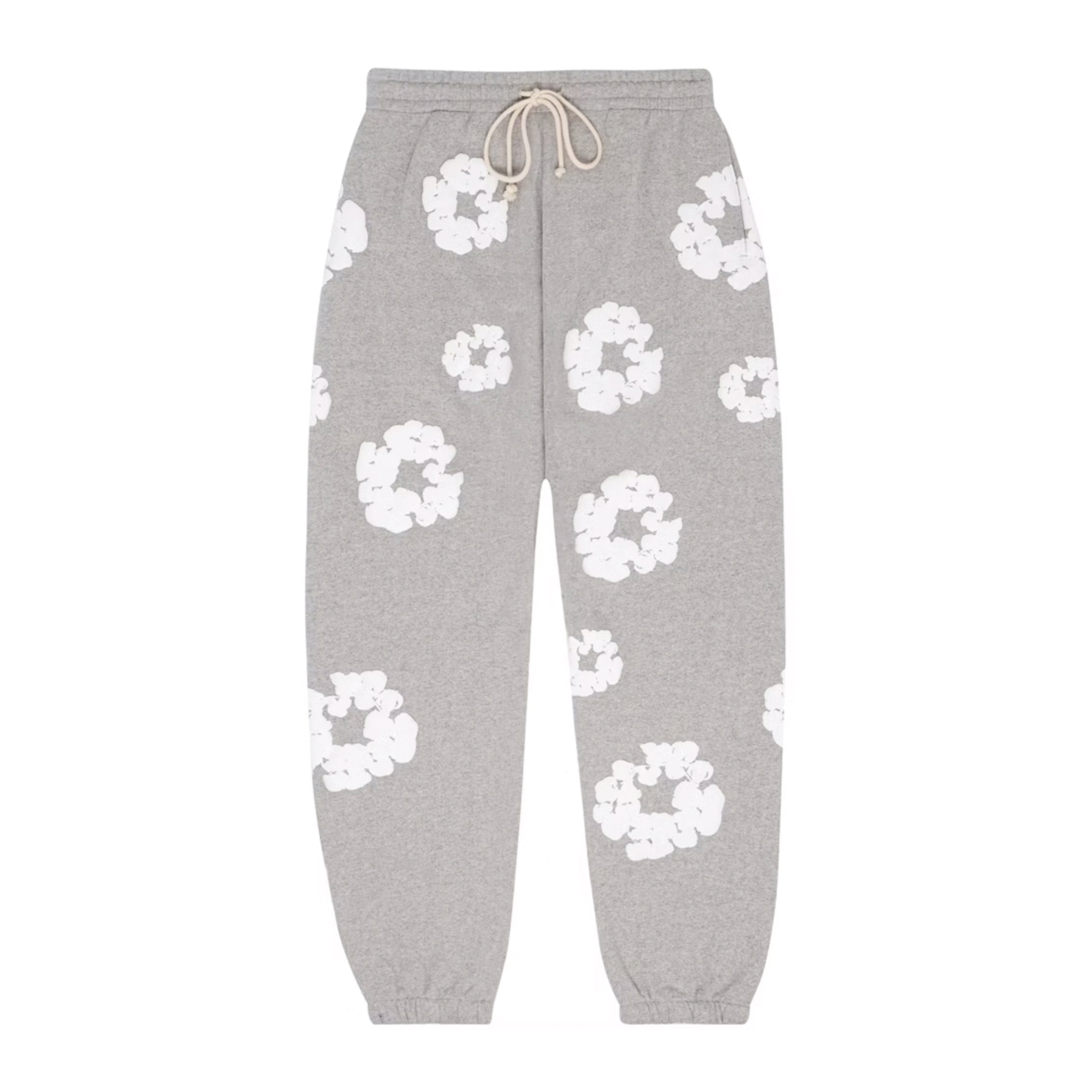 Denim Tears The Cotton Wreath Sweatpants Grey | DENIM-TEARS-00013