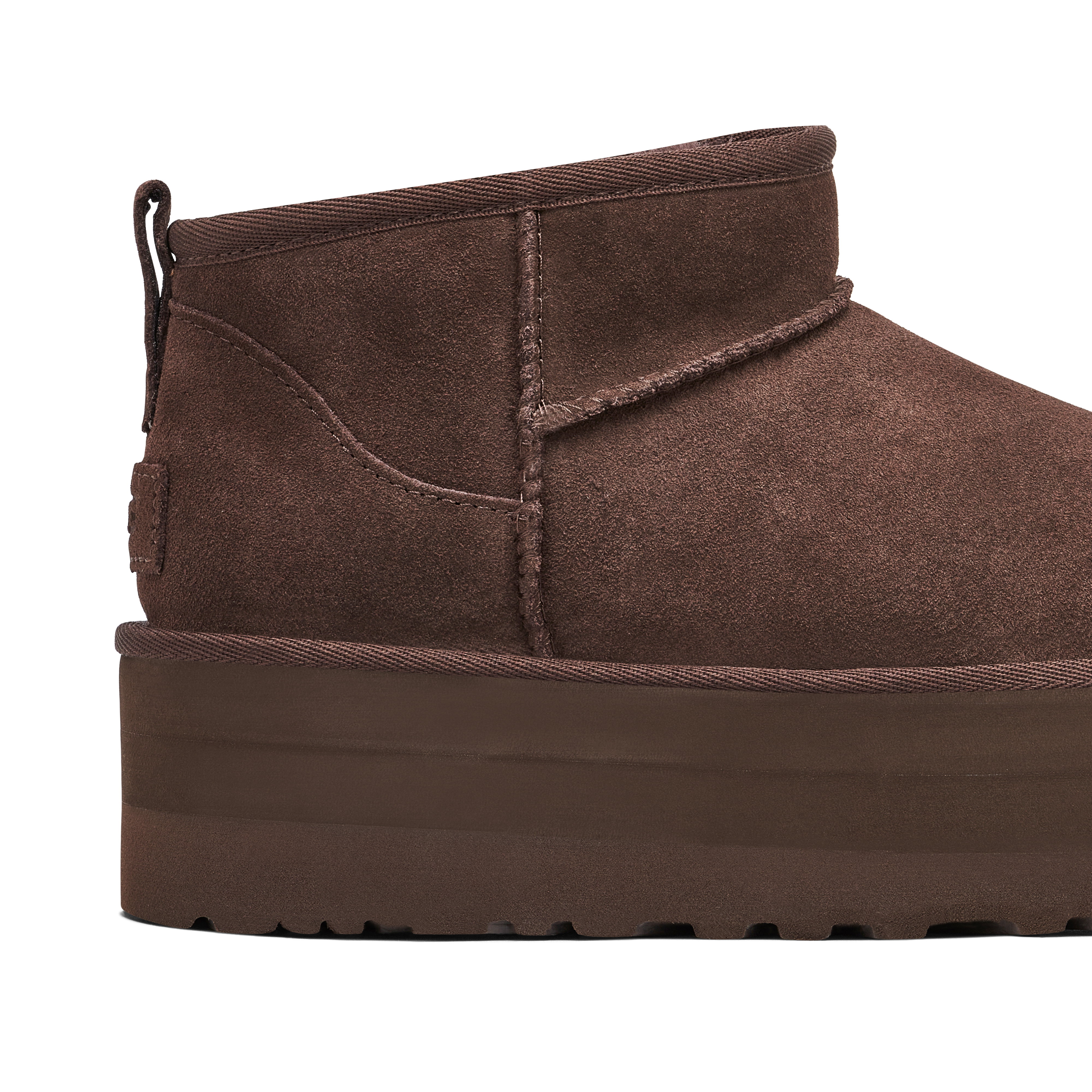 UGG Classic Ultra Mini Platform Burnt Cedar Womens | 1135092-BCDR