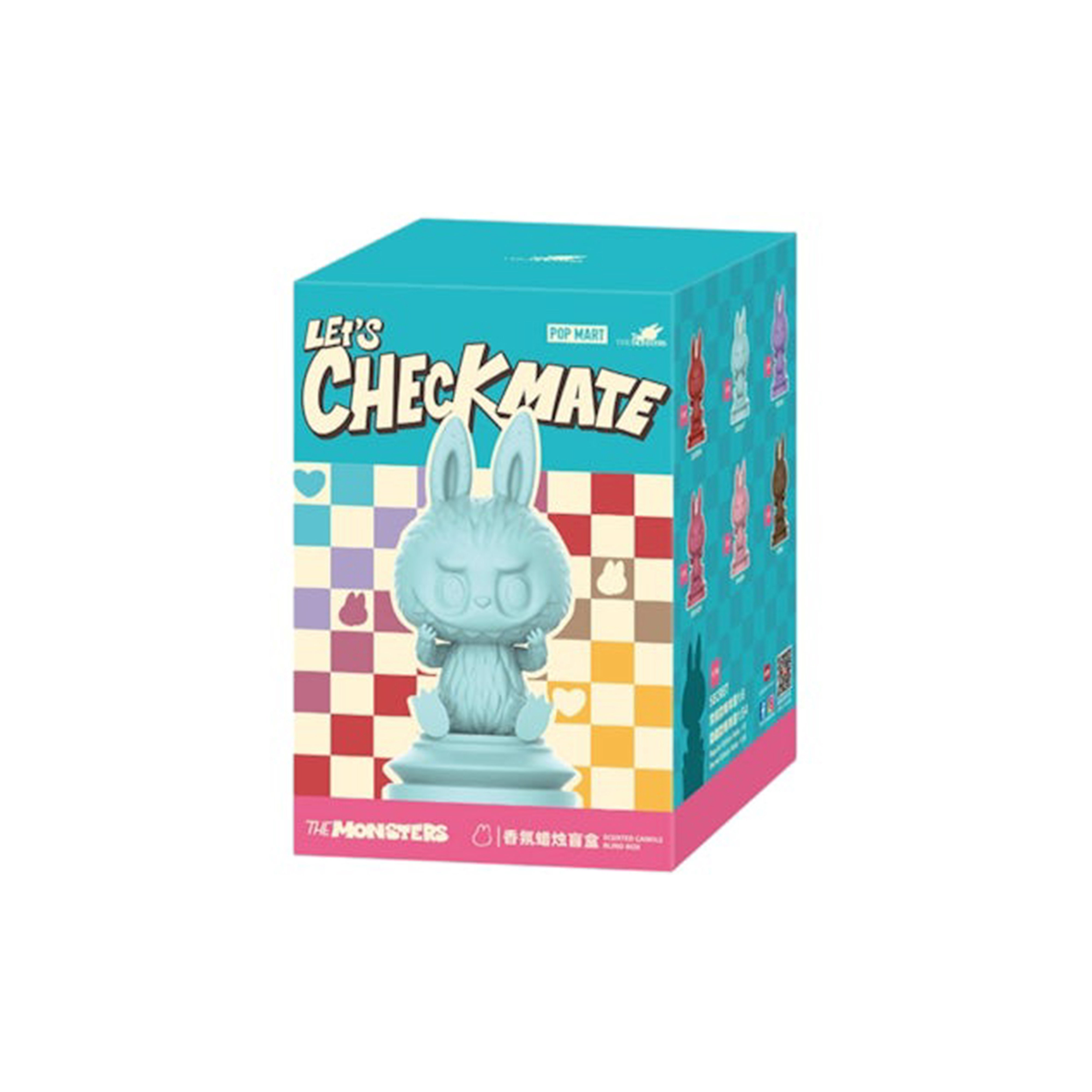 Pop Mart Labubu The Monsters Let's Checkmate Series Scented Candle